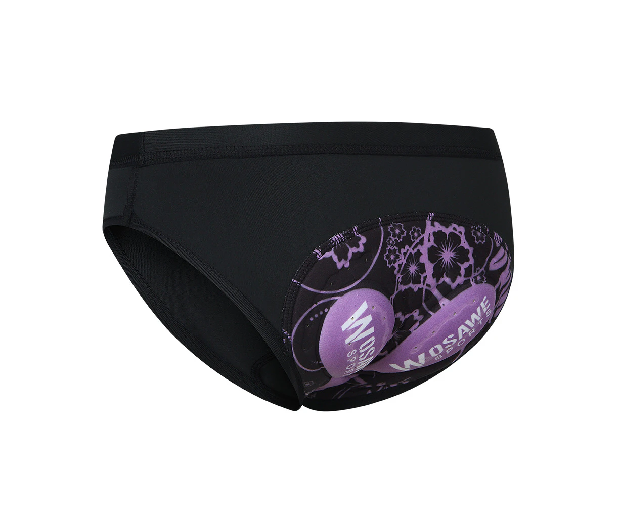 Women Cycle Underwear Gel Padded Bike Shorts MTB Bicycle Briefs Undershorts