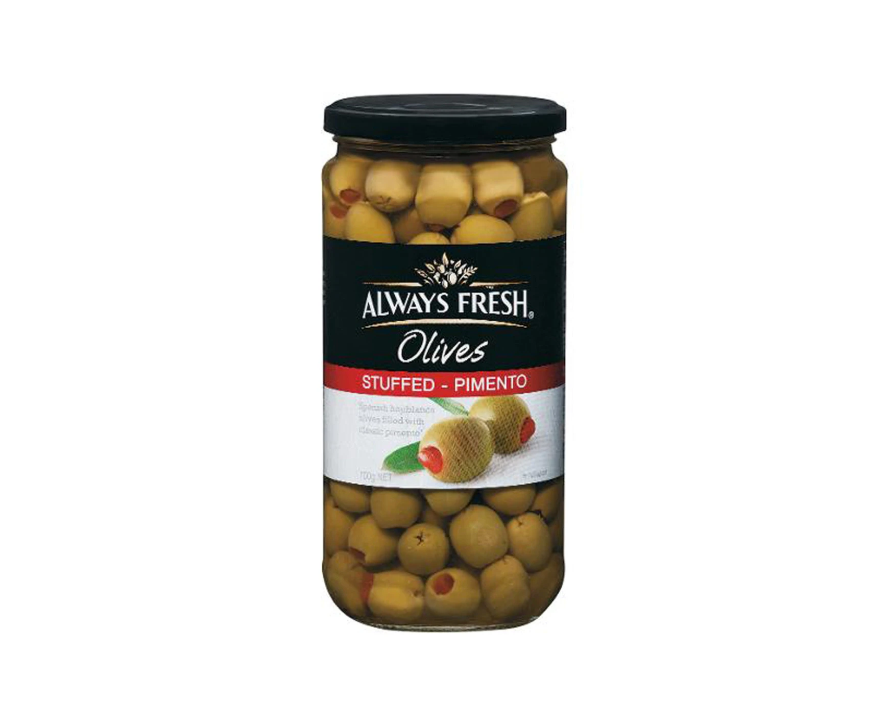 Always Fresh Stuffed Spanish Olives 700g x 1