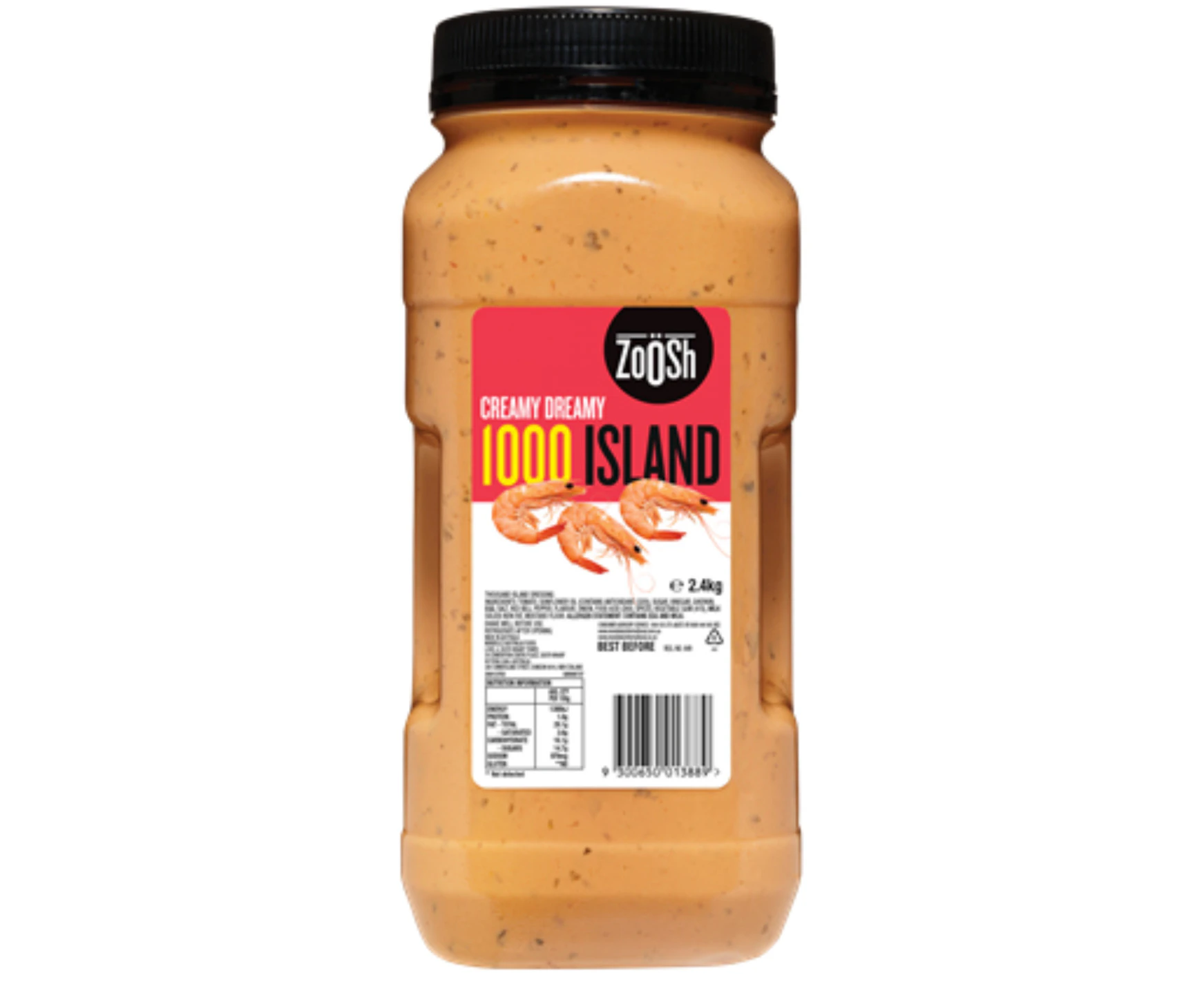 Zoosh Dressing Thousand Island Gluten Free 2.4 Kg x 1