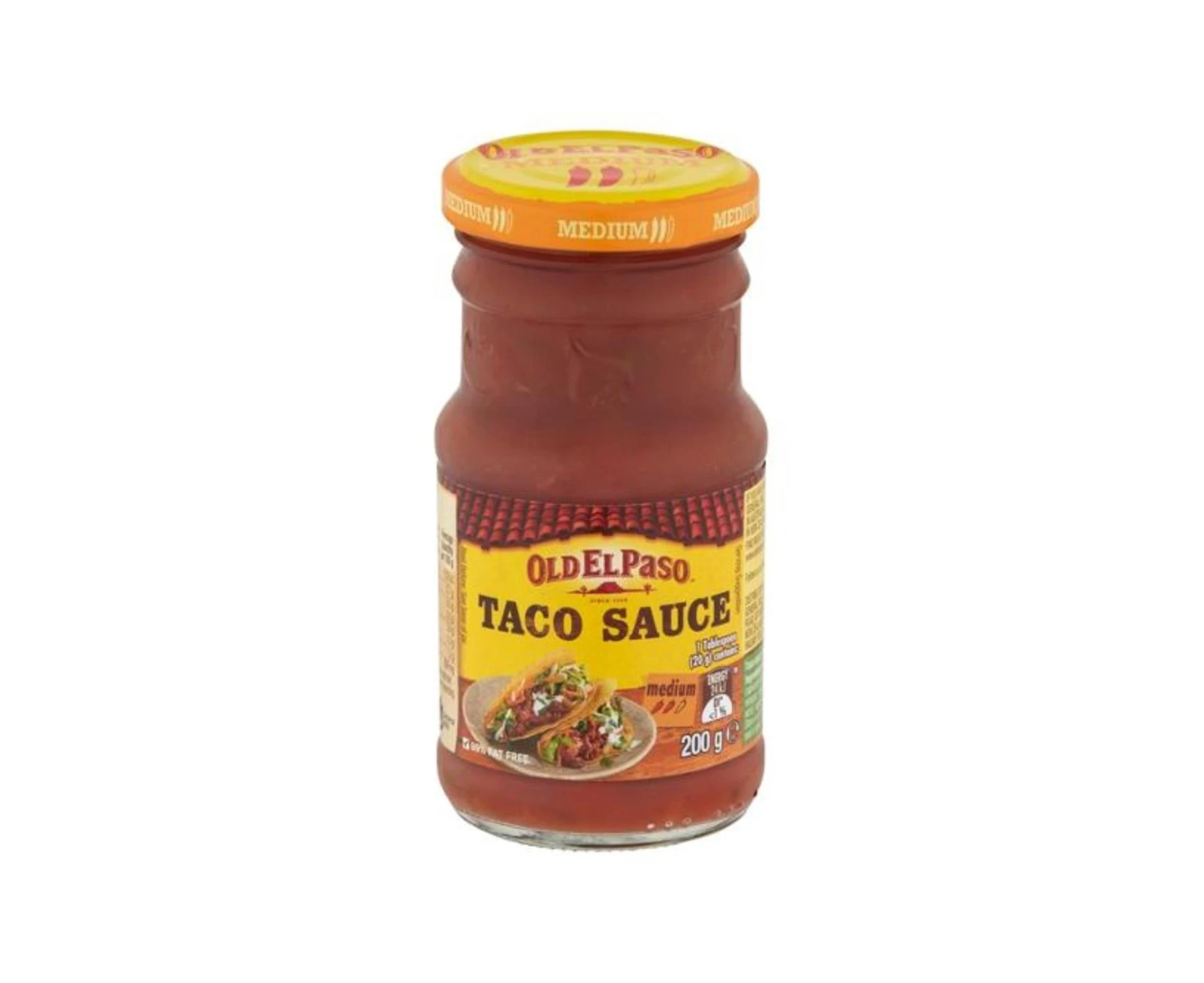 Old El Paso Medium Taco Sauce 200gm x 1