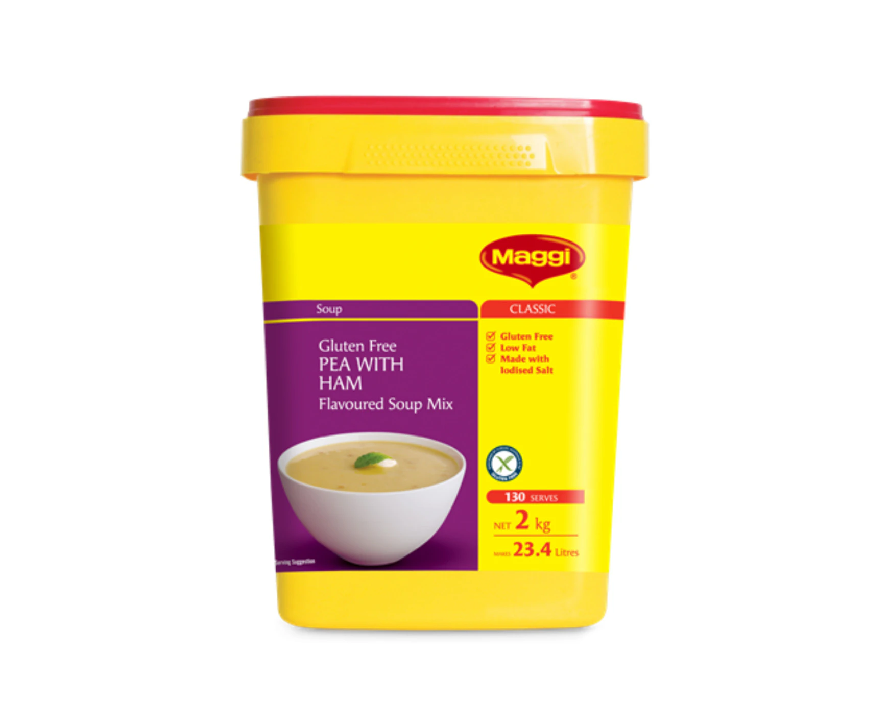 Maggi Soup Pea & Ham Gluten Free 2 Kg x 1