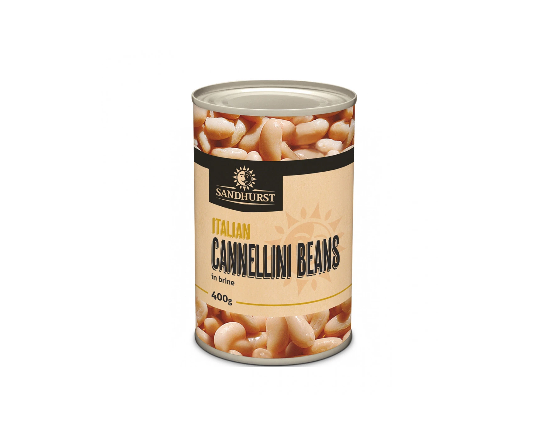 Sandhurst Italian Cannellini Beans In Brine 400g x 1