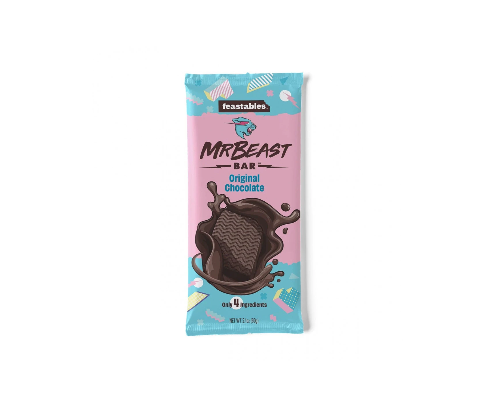 Feastable Mr Beast Bar Original Chocolate 60g x 10