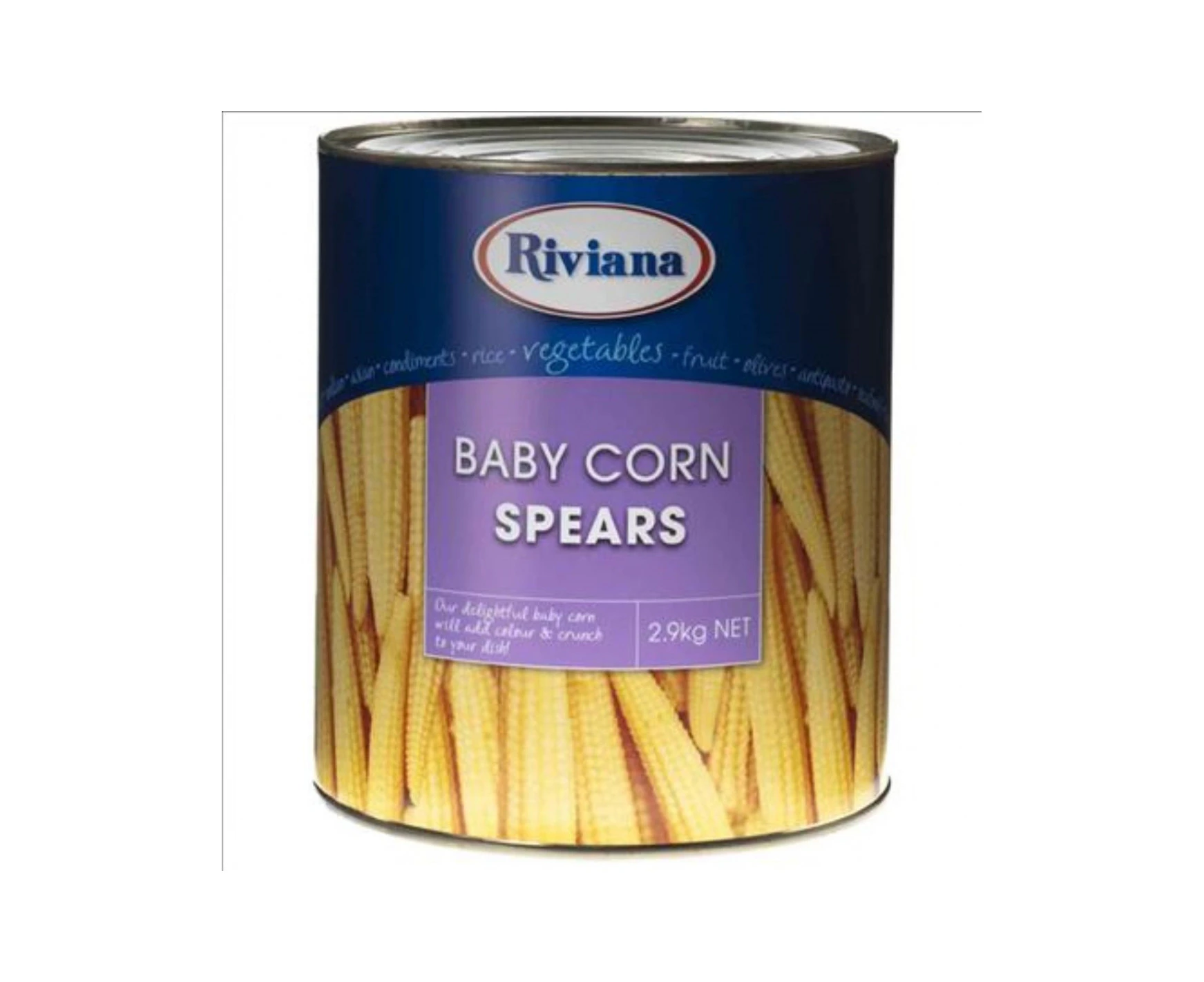 Riviana Corn Baby Spears 2.9 Kg x 1