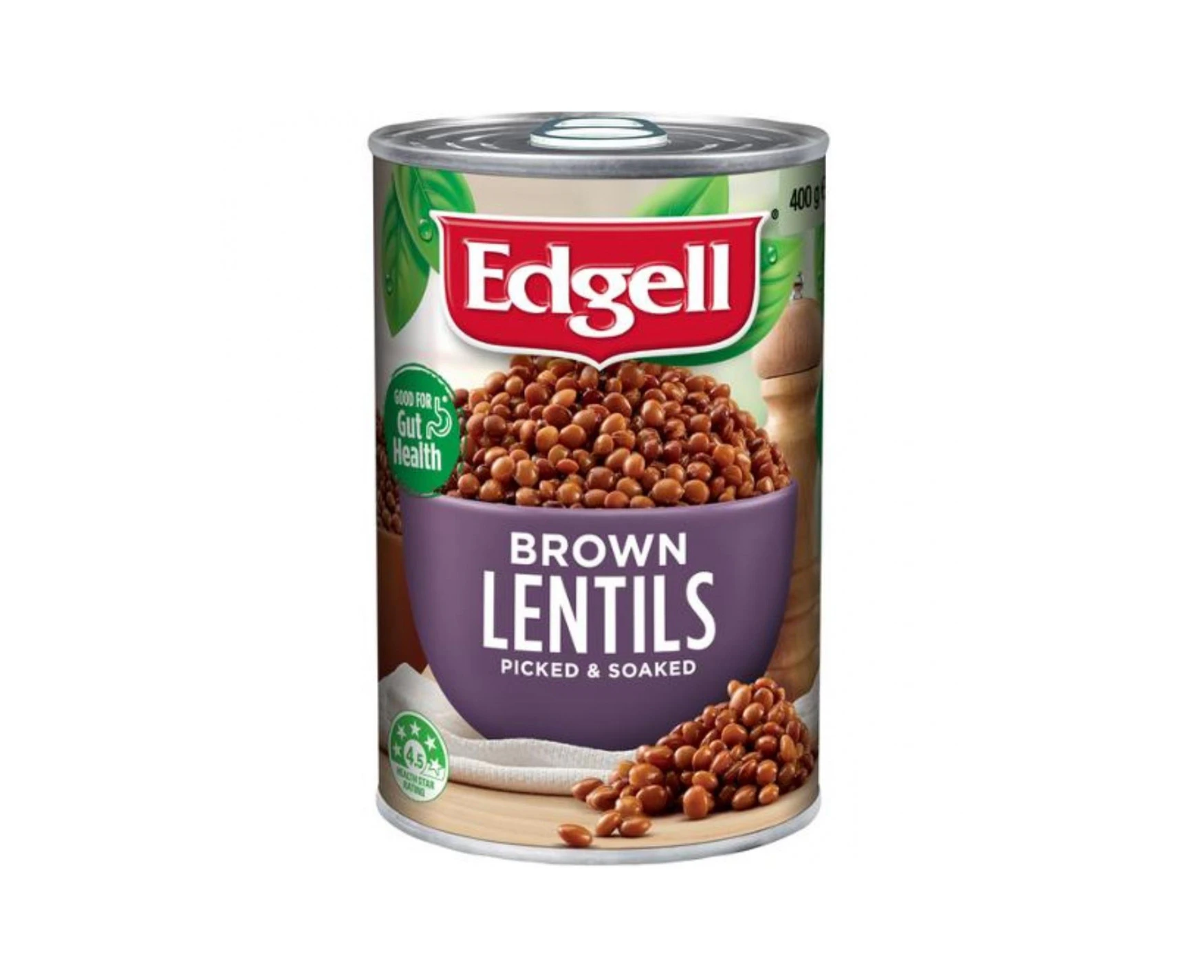 Edgell Brown Lentils 400gm x 1