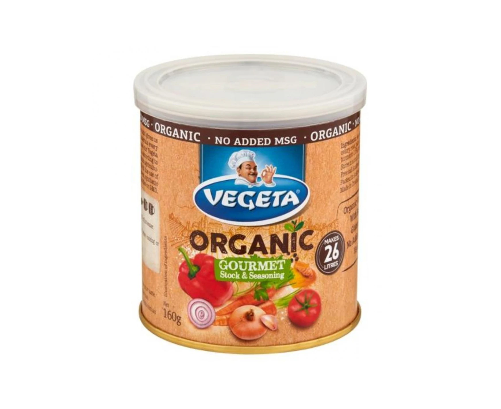 Vegeta Gourmet Organic Stock Powder 160gm x 1