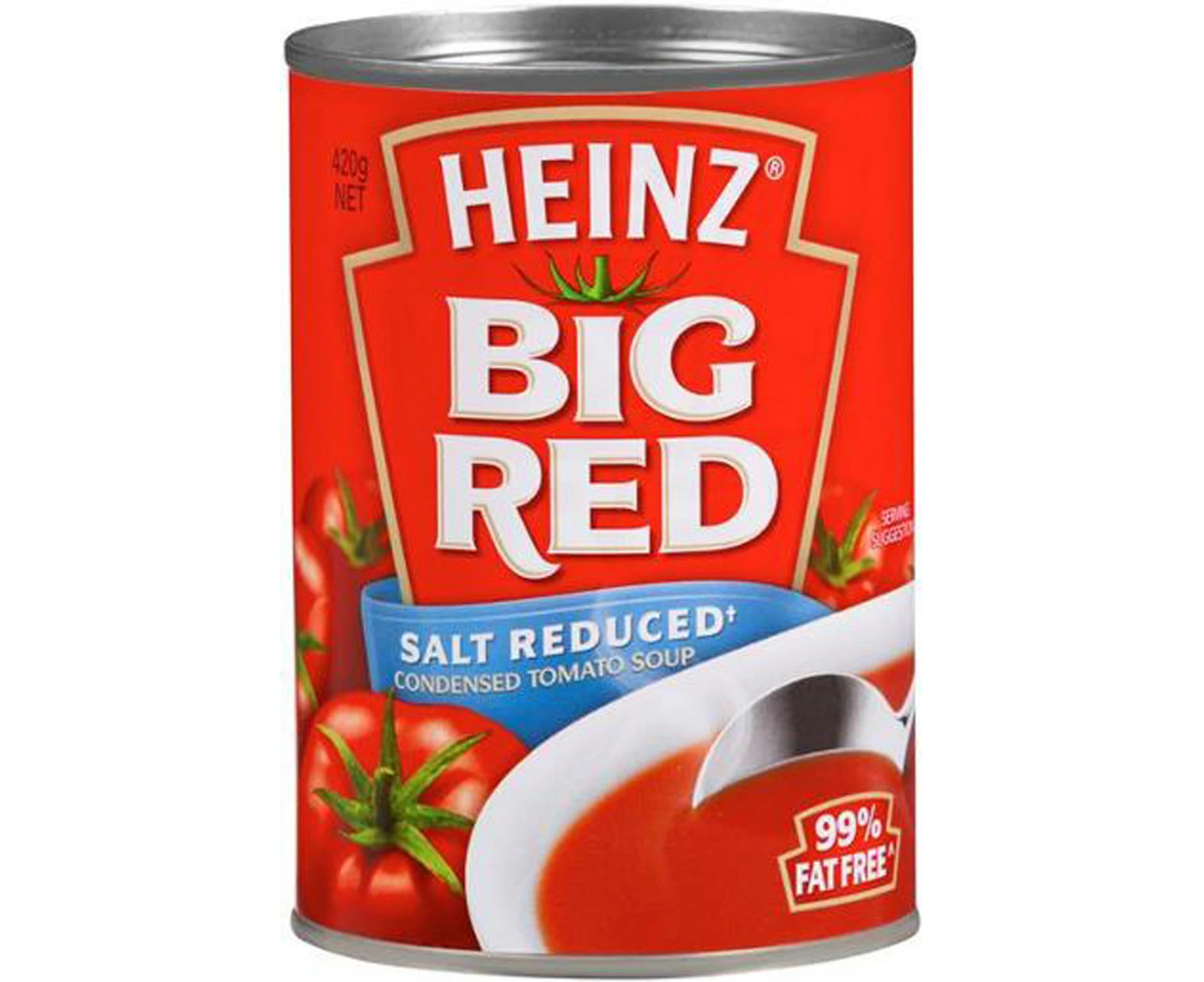 Heinz Soup Big Red Tomato Salt Reduced 420gm x 1