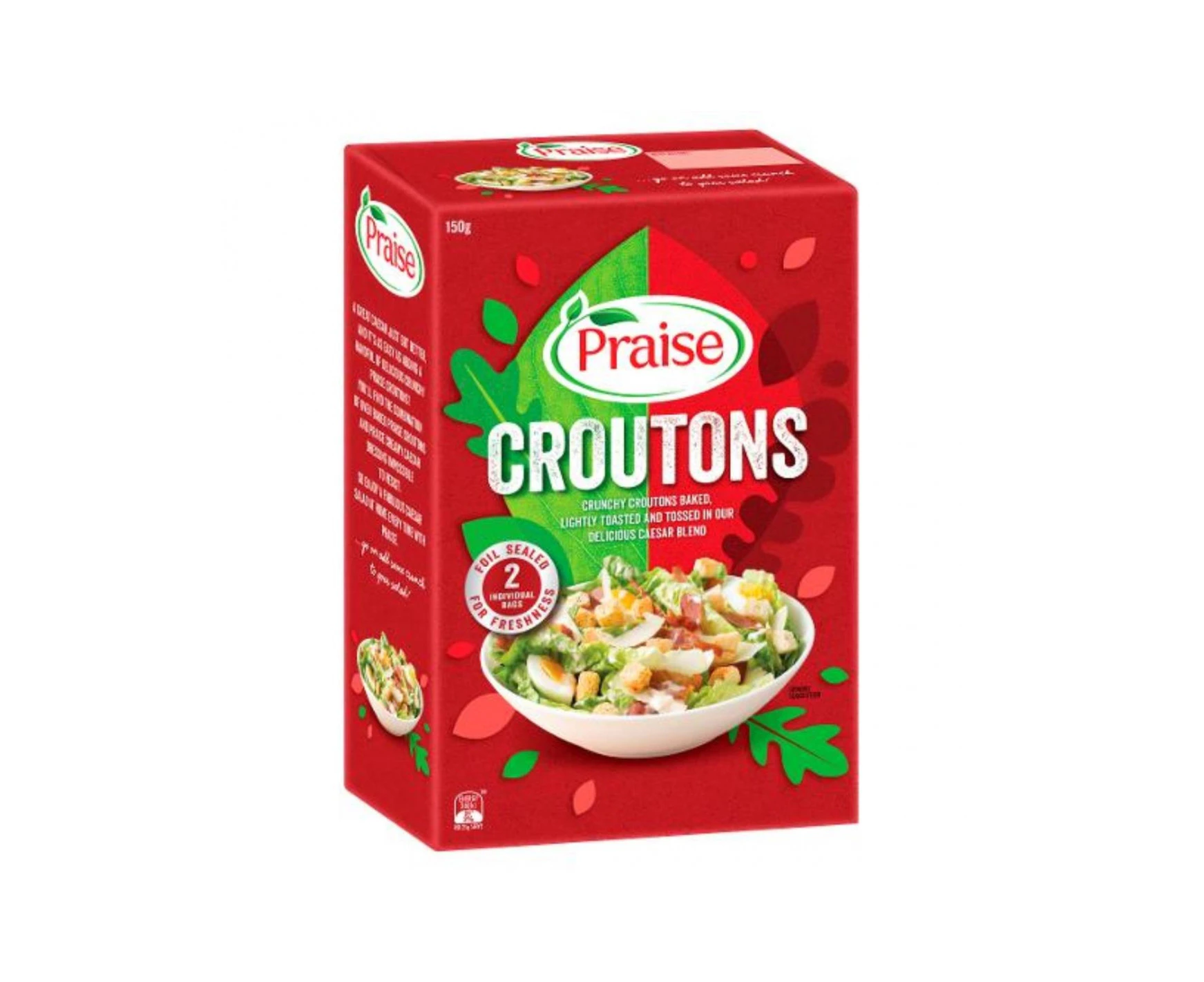 Praise Croutons Caesar Salad Dressing 150ml x 1