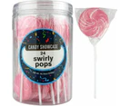 Pink Swirl Pops (Pack of 24)