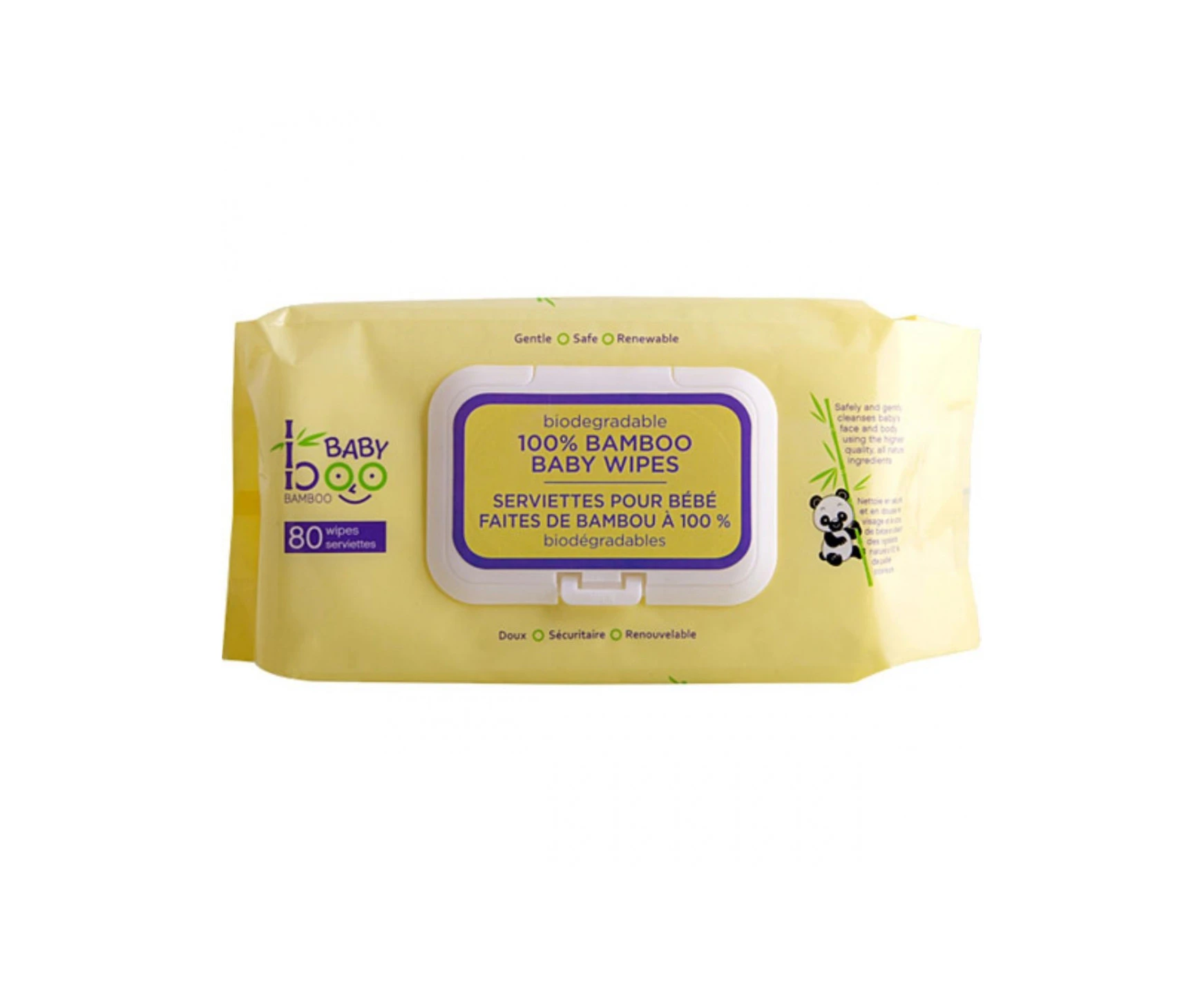 Baby Boo Baby Wipes Lightly Scented 80 Pack x 12