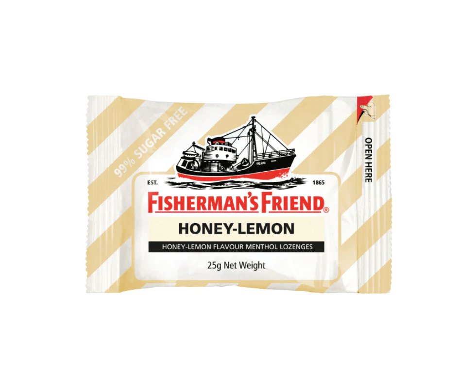 Fisherman's Friend Honey-Lemon 99%Sugar Free 25g