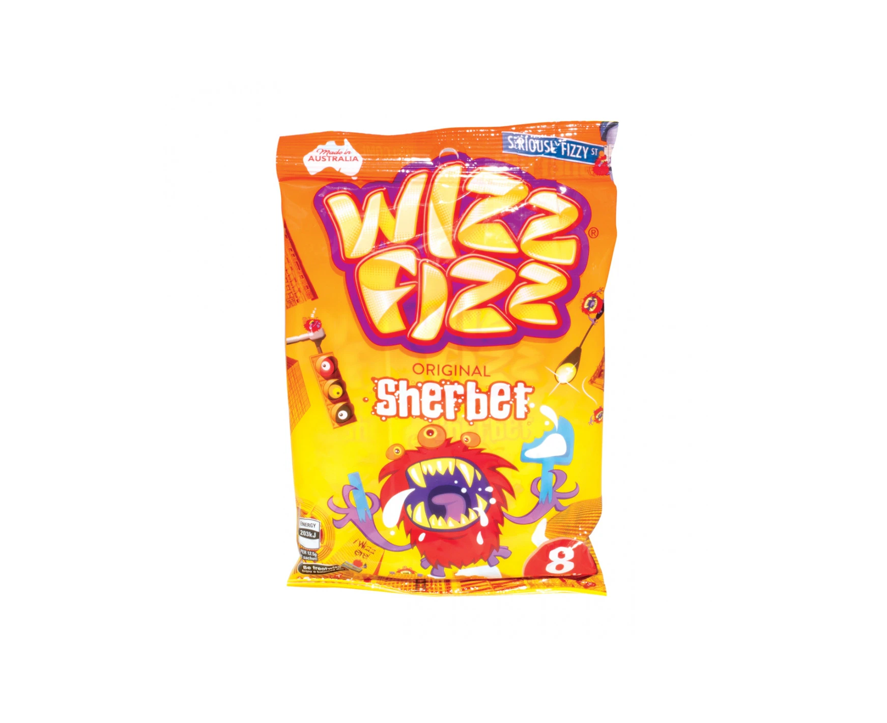 8 Pack Wizz Fizz Original 100g x 12