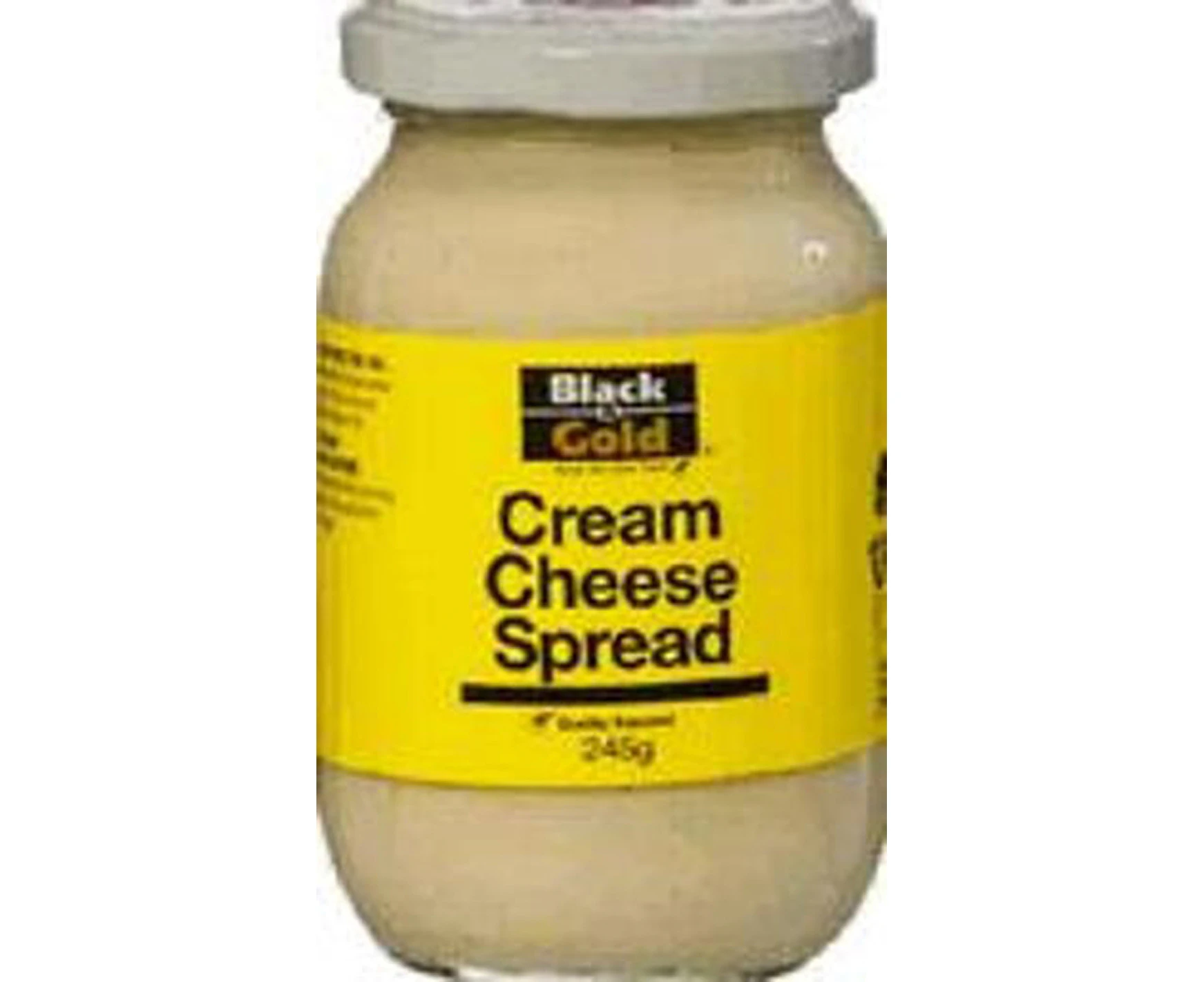 Black & Gold Cream Cheese Spread Jar 245gm x 1