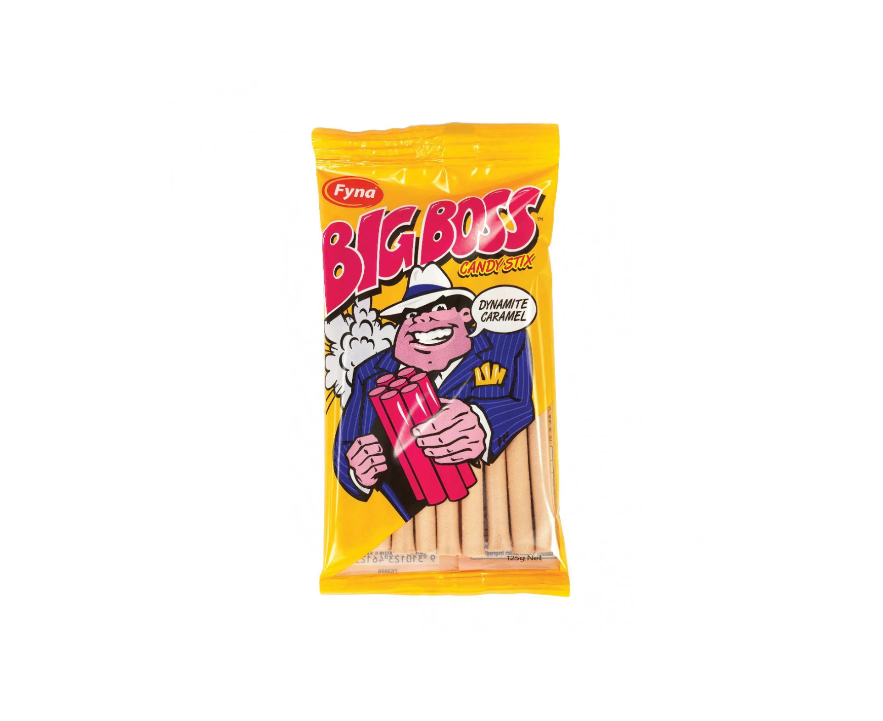 BIG BOSS CARAMEL STIX 125G