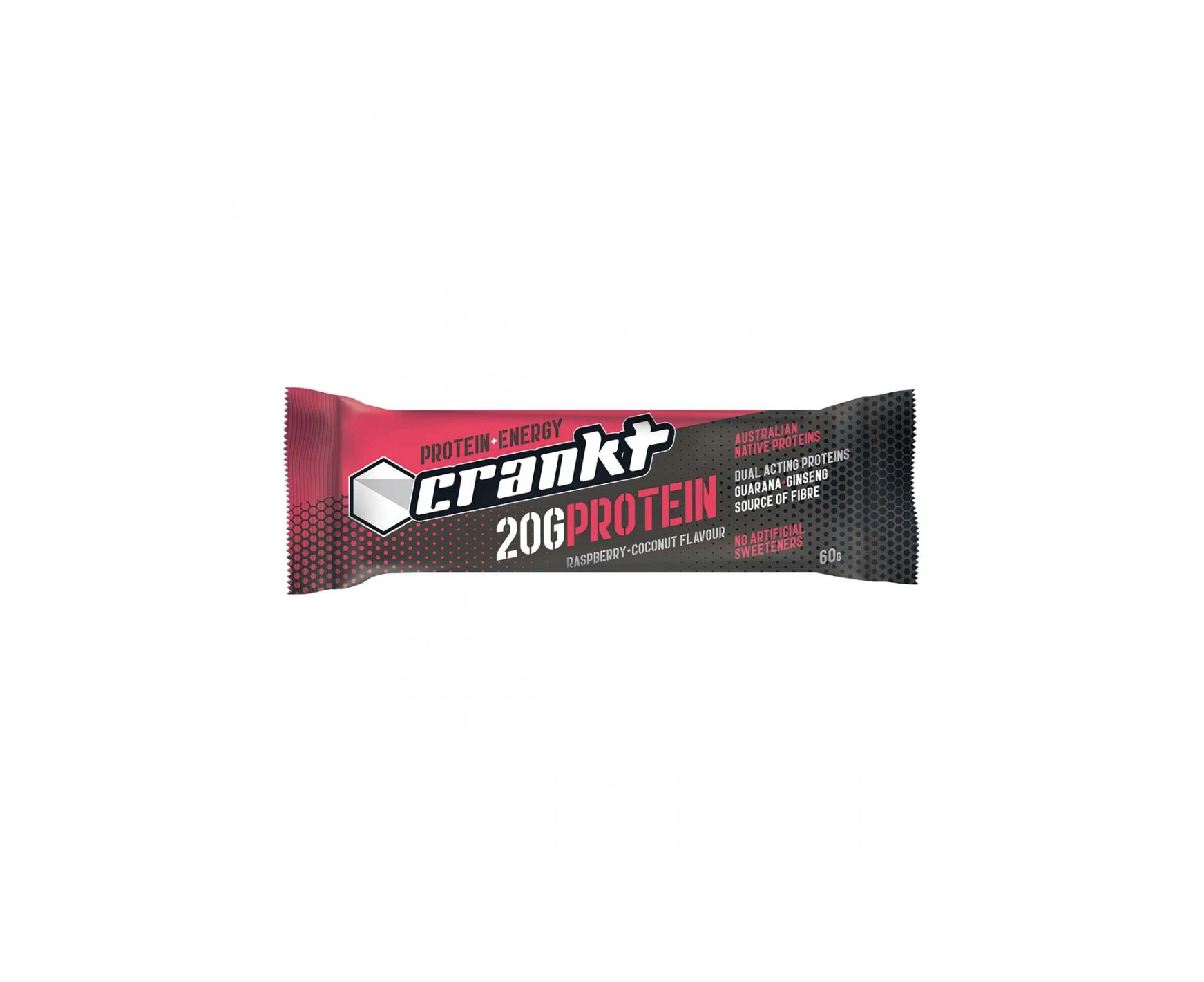 Crankt Protein Bar Raspberry Coconut 60g x 9