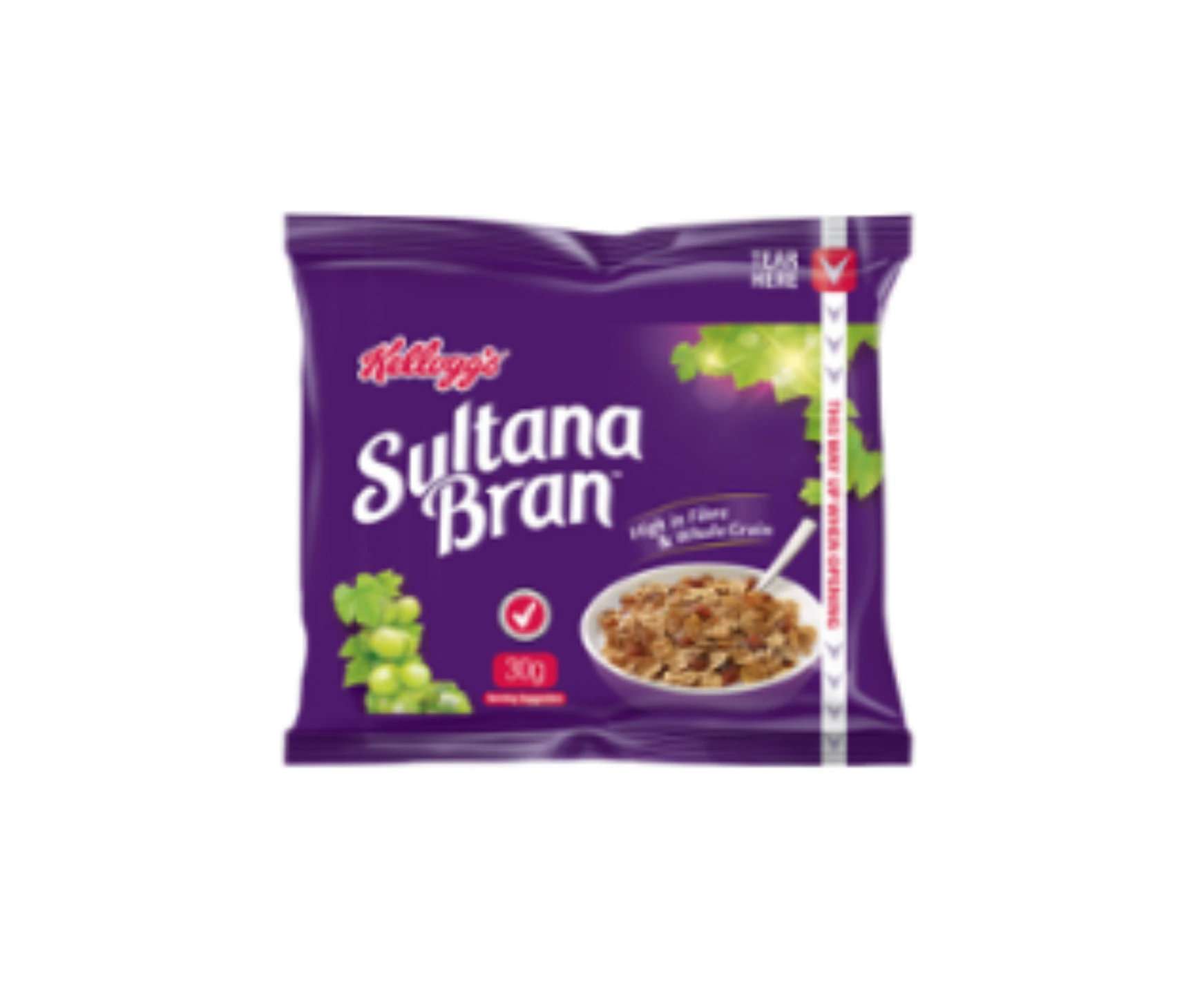 Kelloggs Sultana Bran Sachets 30gr x 30