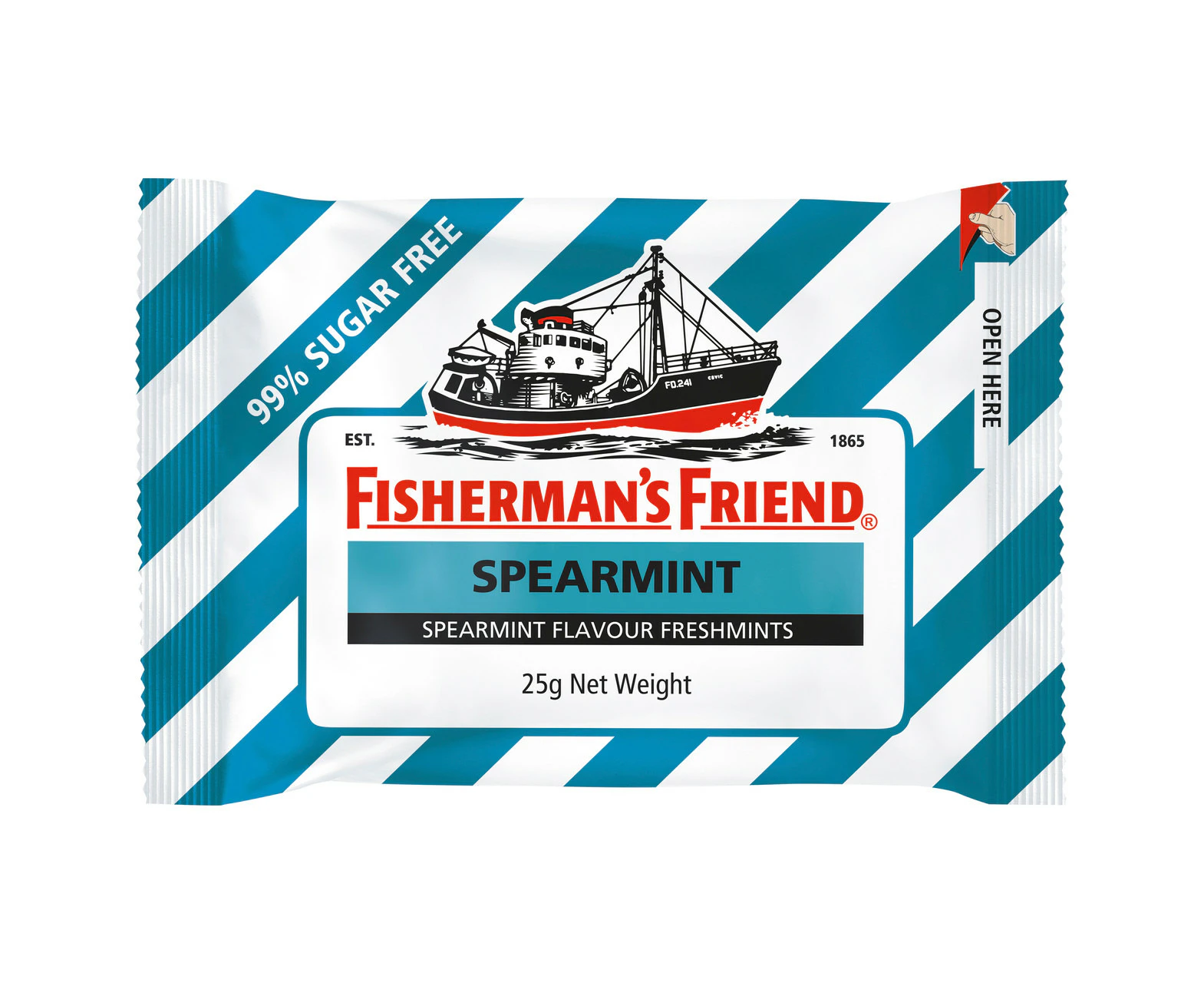 Fisherman's Friend Spearmint Sugar Free Mint 25g