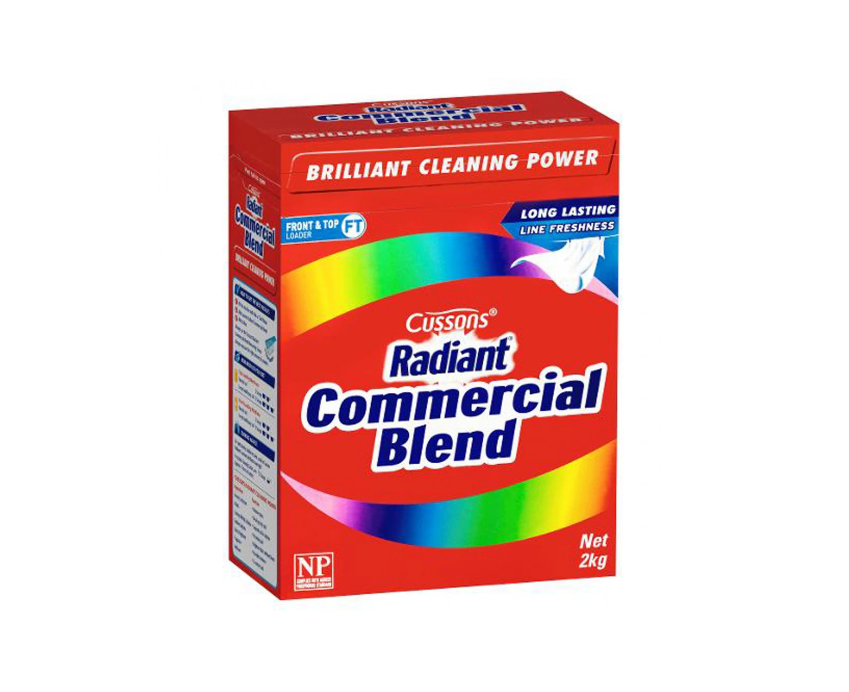 Radiant Commercial Laundry Concentrate Powder 12kg x 1