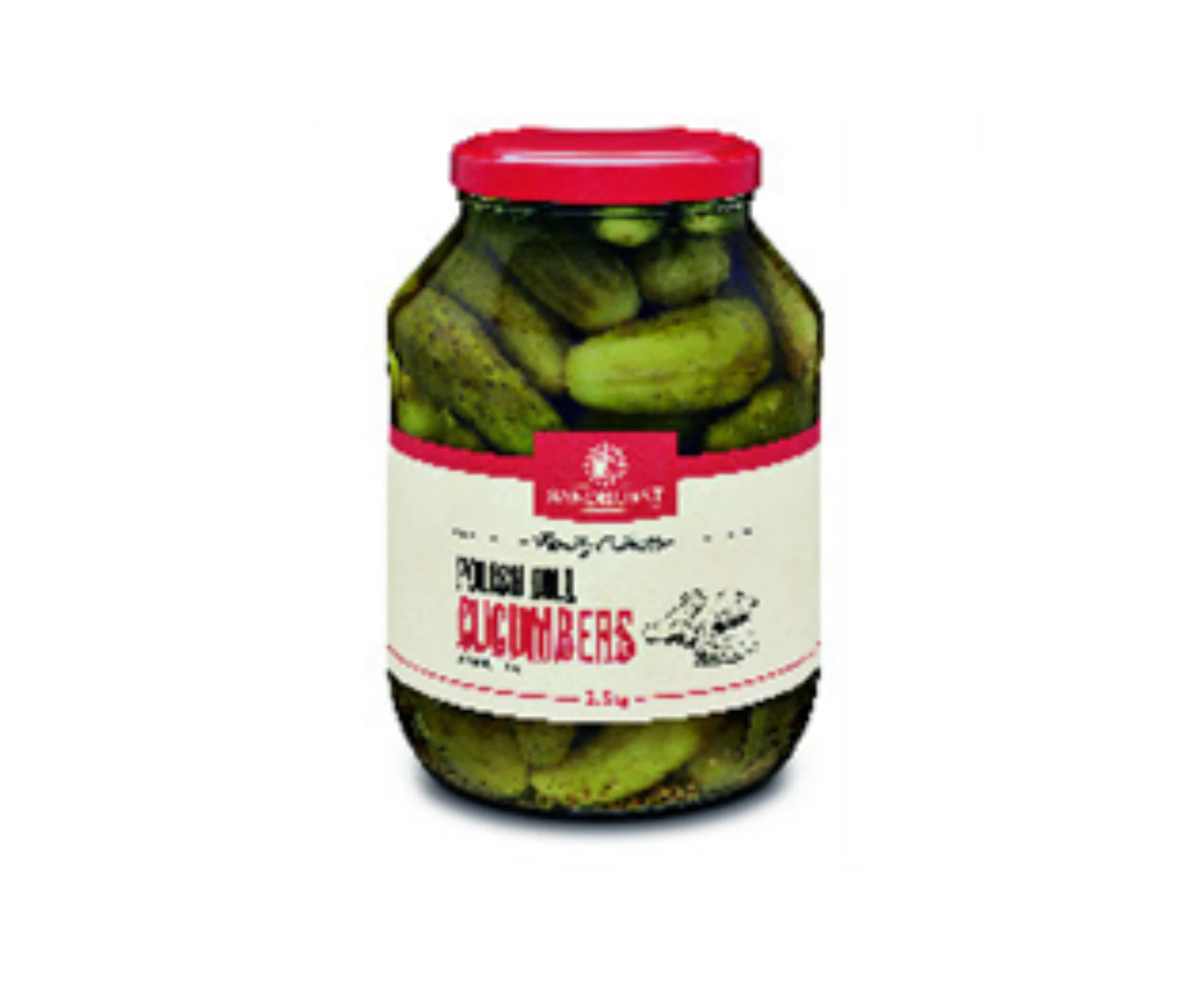 Sandhurst Cucumbers Dill Whole 2.5 Kg x 1