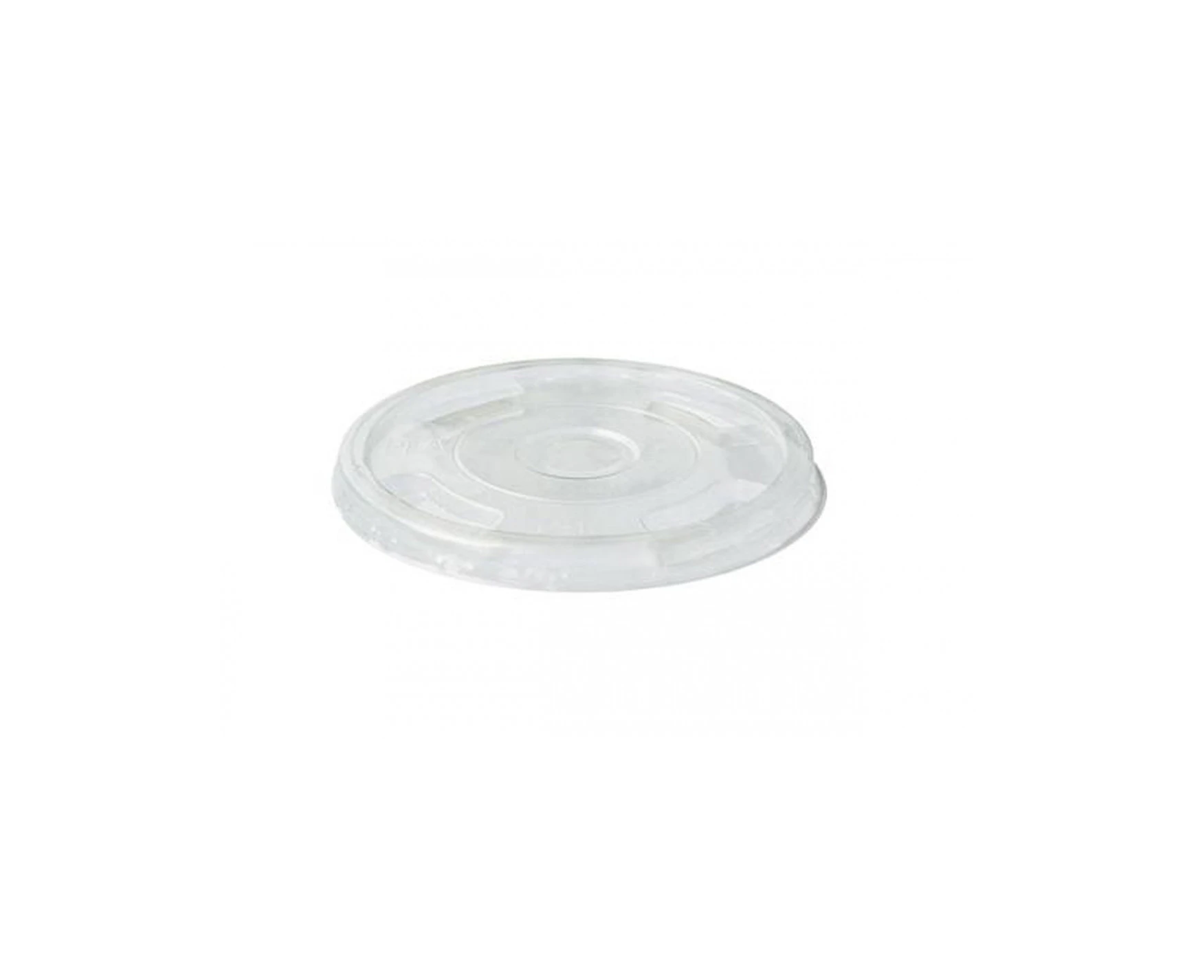 Biopak Biocup Flat Lids 100 Pack x 1