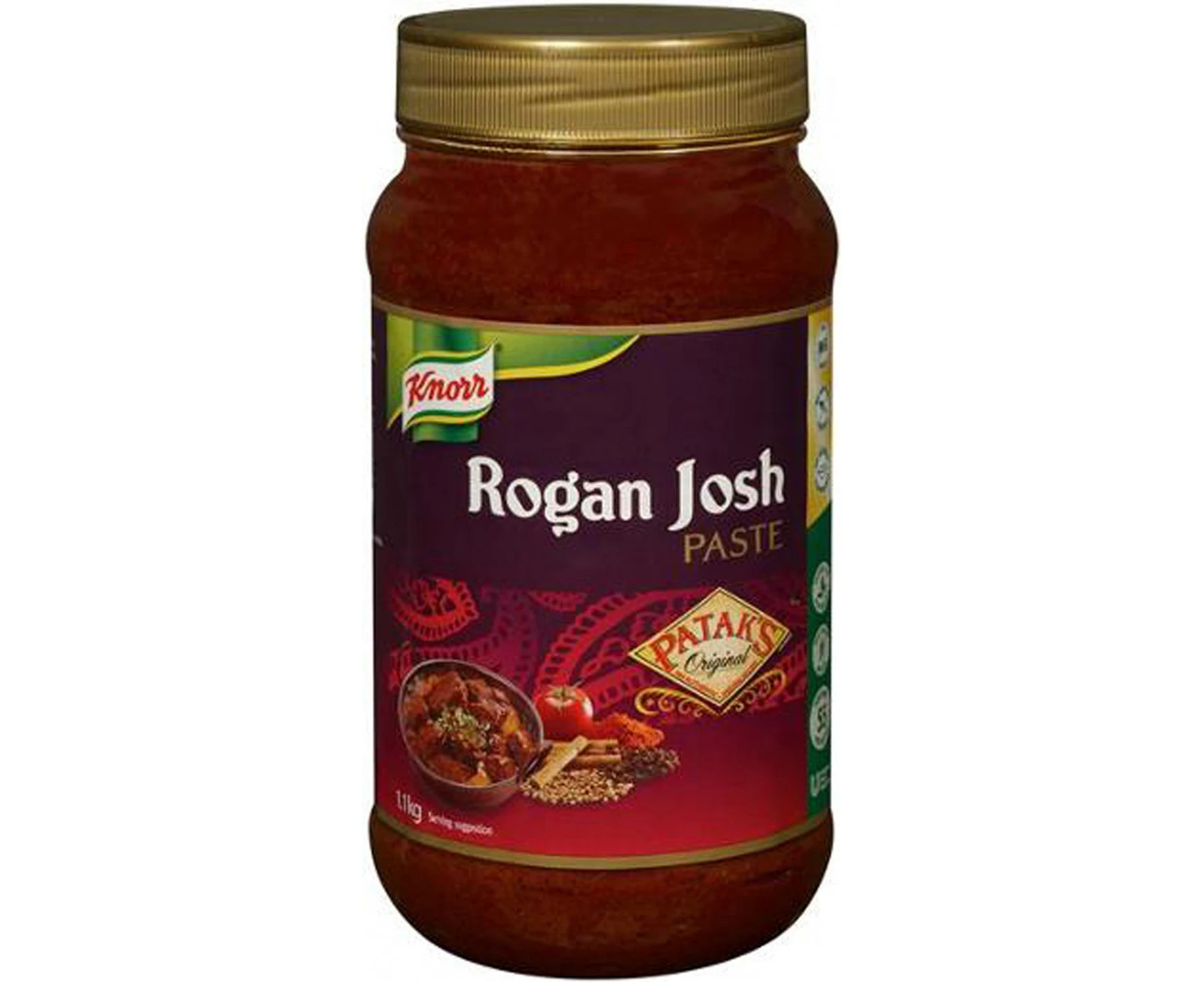 Knorr Pataks Paste Rogan Josh 1.1 Kg Jar