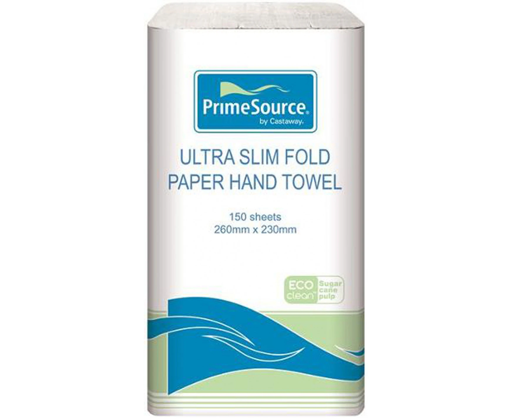 Primesource Ultra Slim Paper Hand Towel Roll 150 Pack x 1