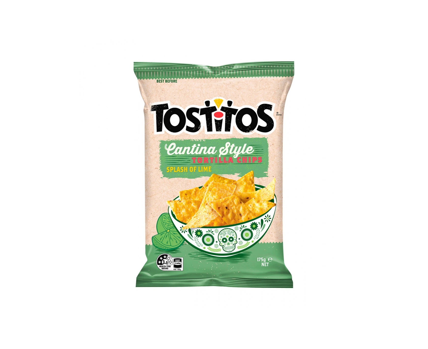 Tostitos Splash Of Lime 175g x 1