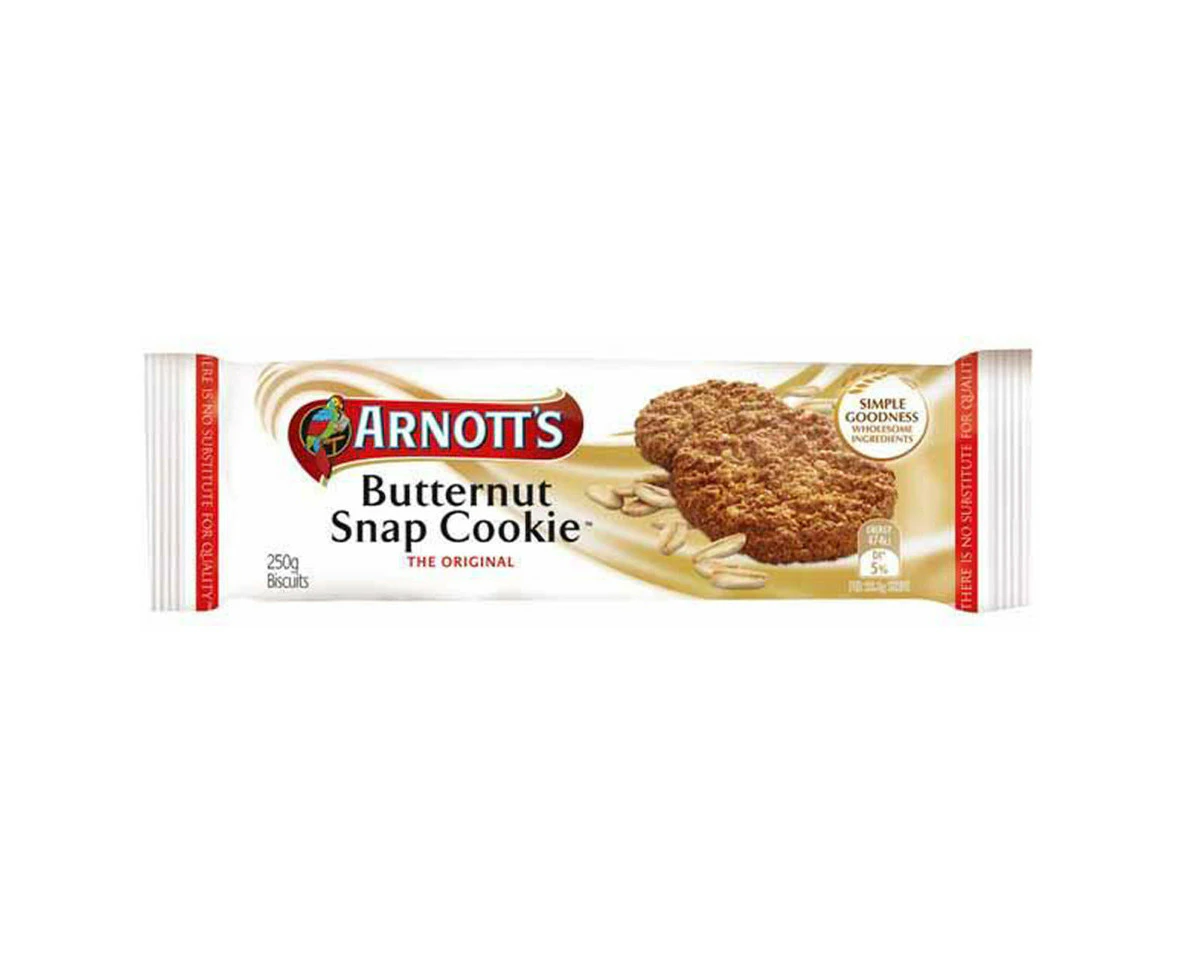 Arnotts Butternut Snap Cookie 250g x 1