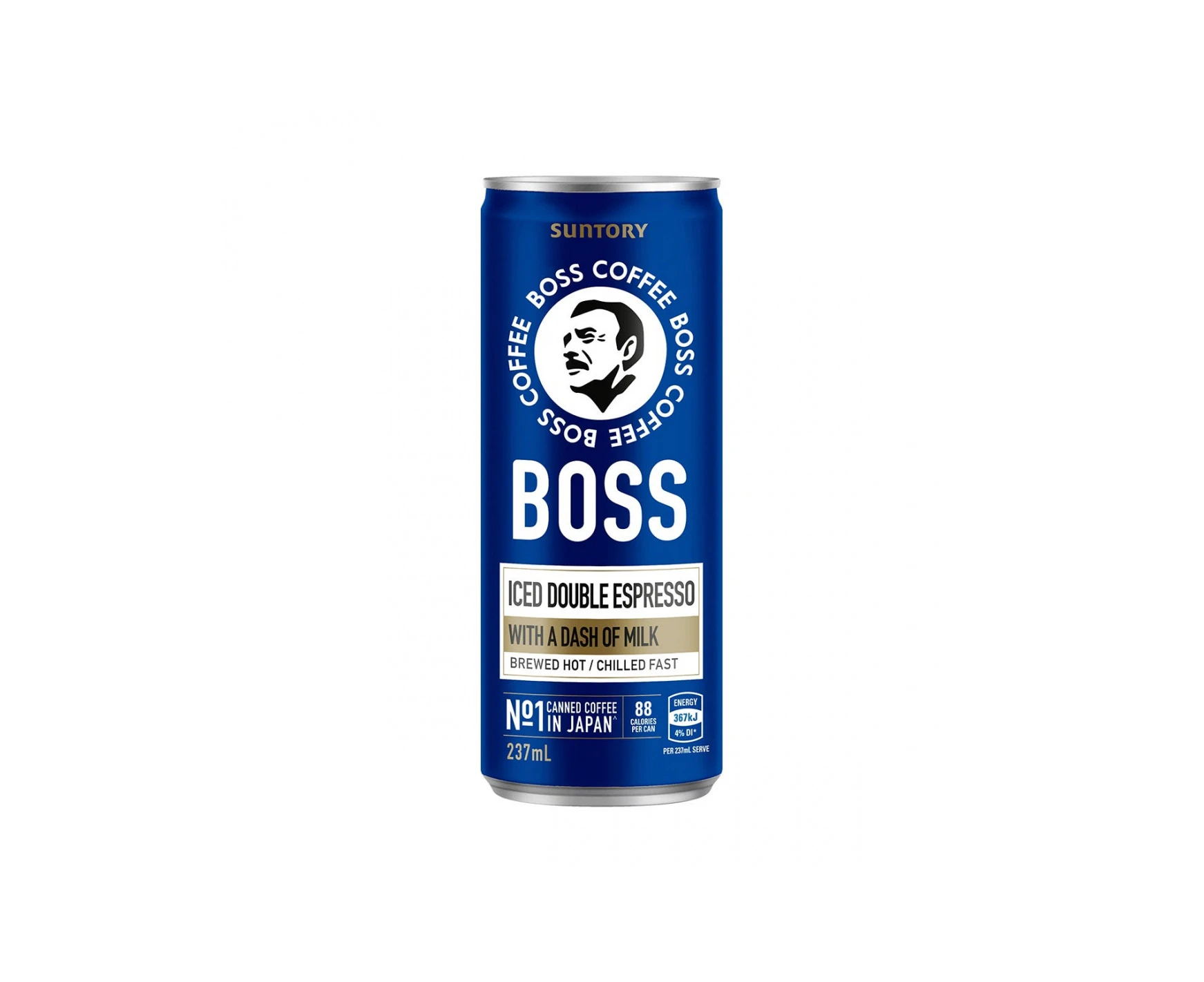 Boss Coffee Iced Double Espresso 237ml x 12