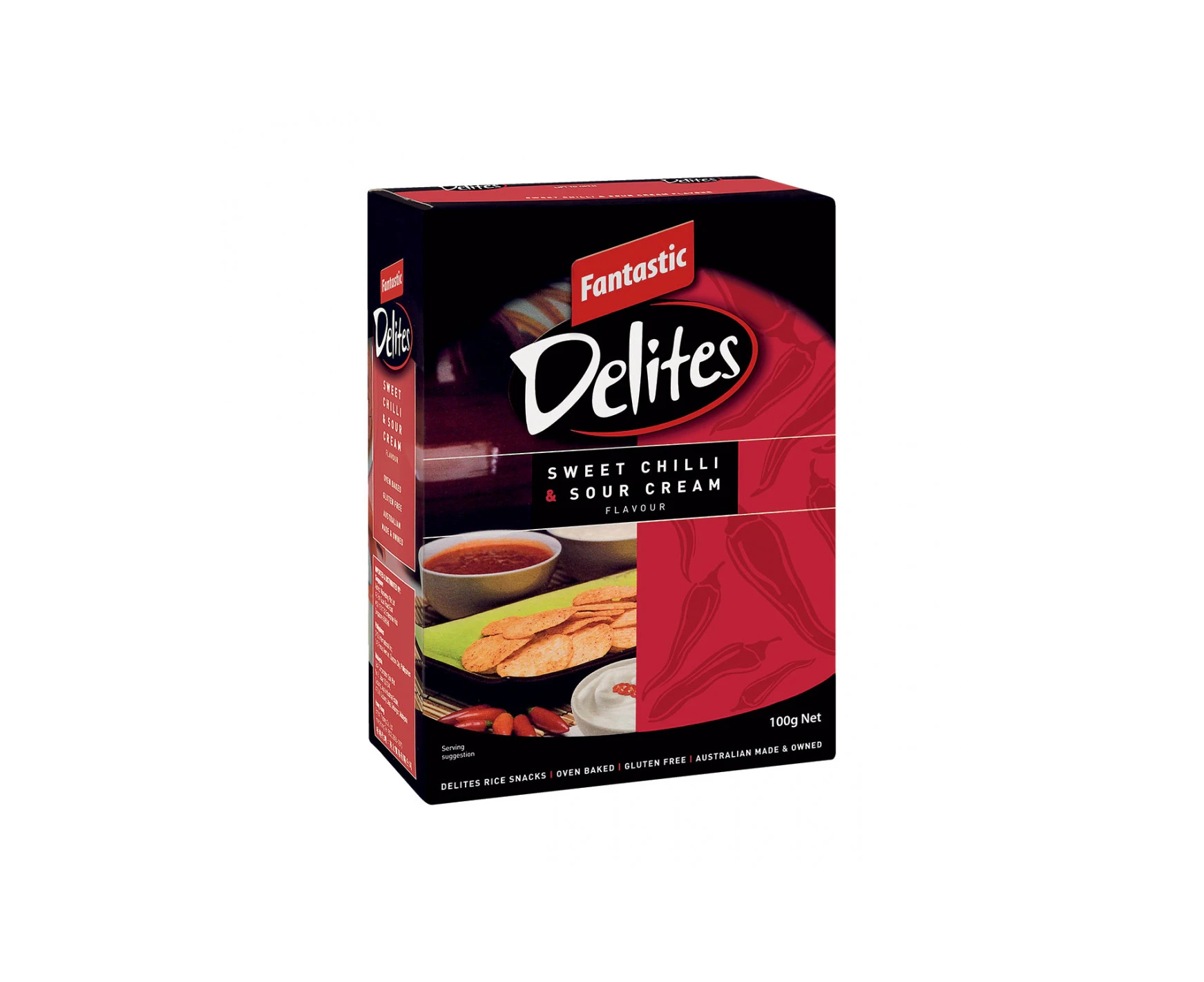 Fantastic Delites Sweet Chilli And Sour Cream 100g x 1