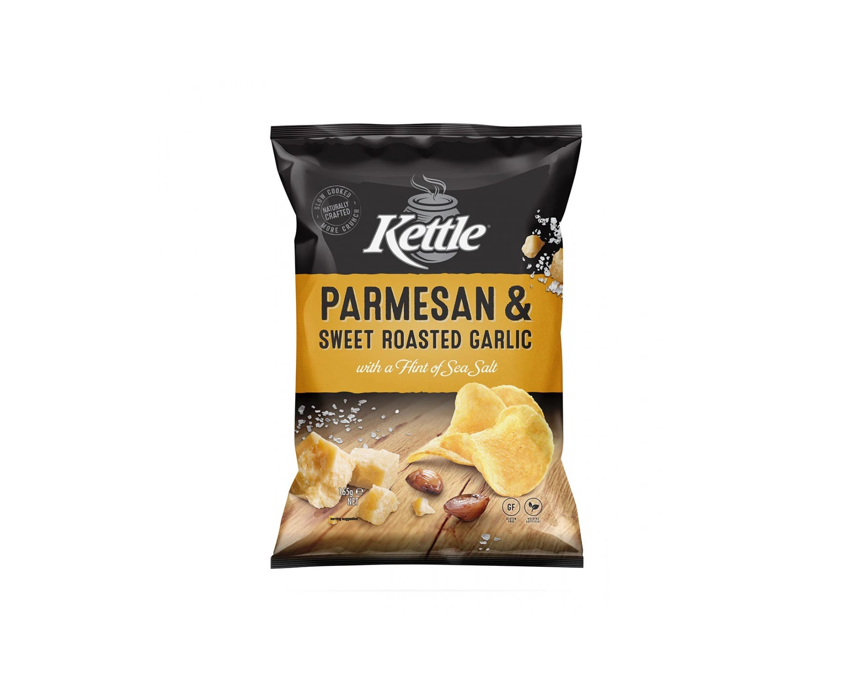 Kettle Parmesan & Sweet Roasted Garlic 165g x 1