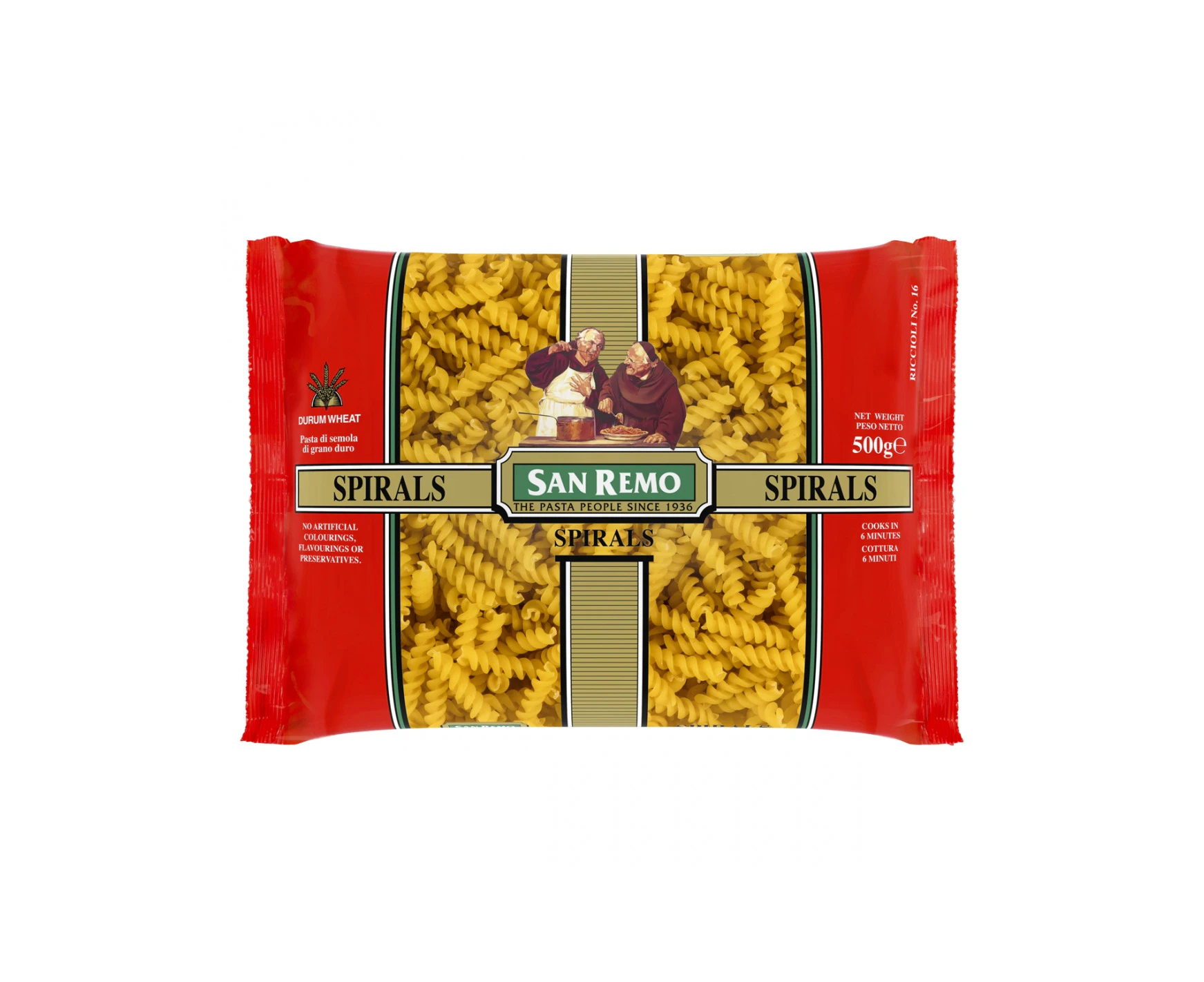 San Remo Spirals No 16 500g x 1