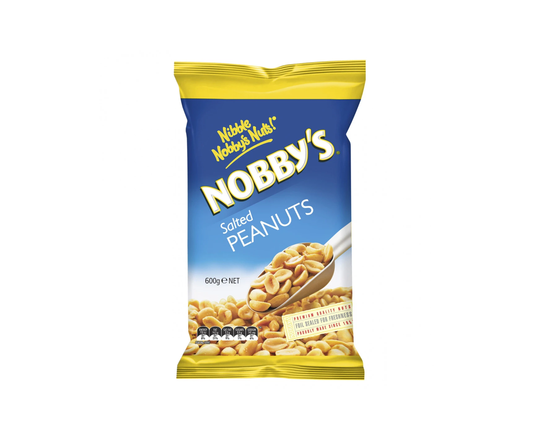 Nobbys Peanuts 600g x 1