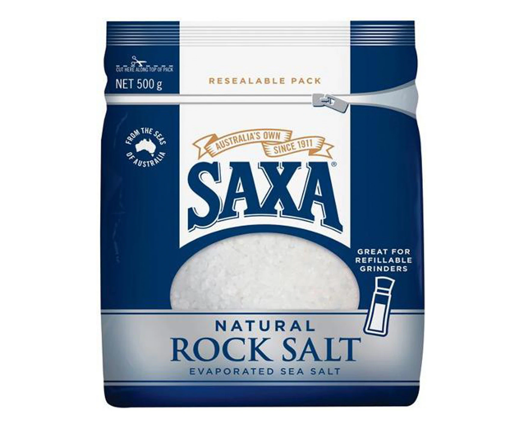 Saxa Rock Salt 500gm x 1