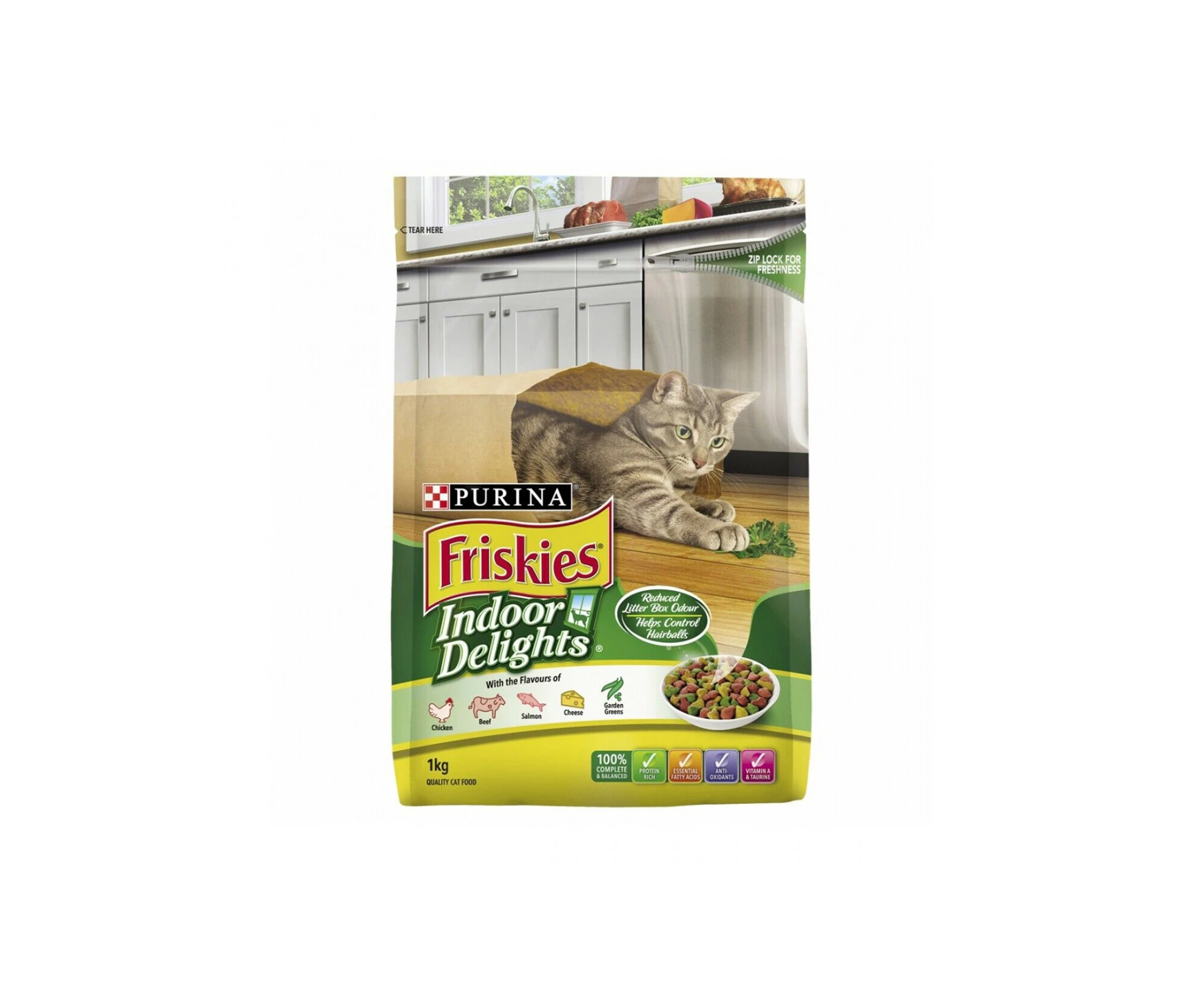 Friskies Adult Indoor Delights 1kg x 1