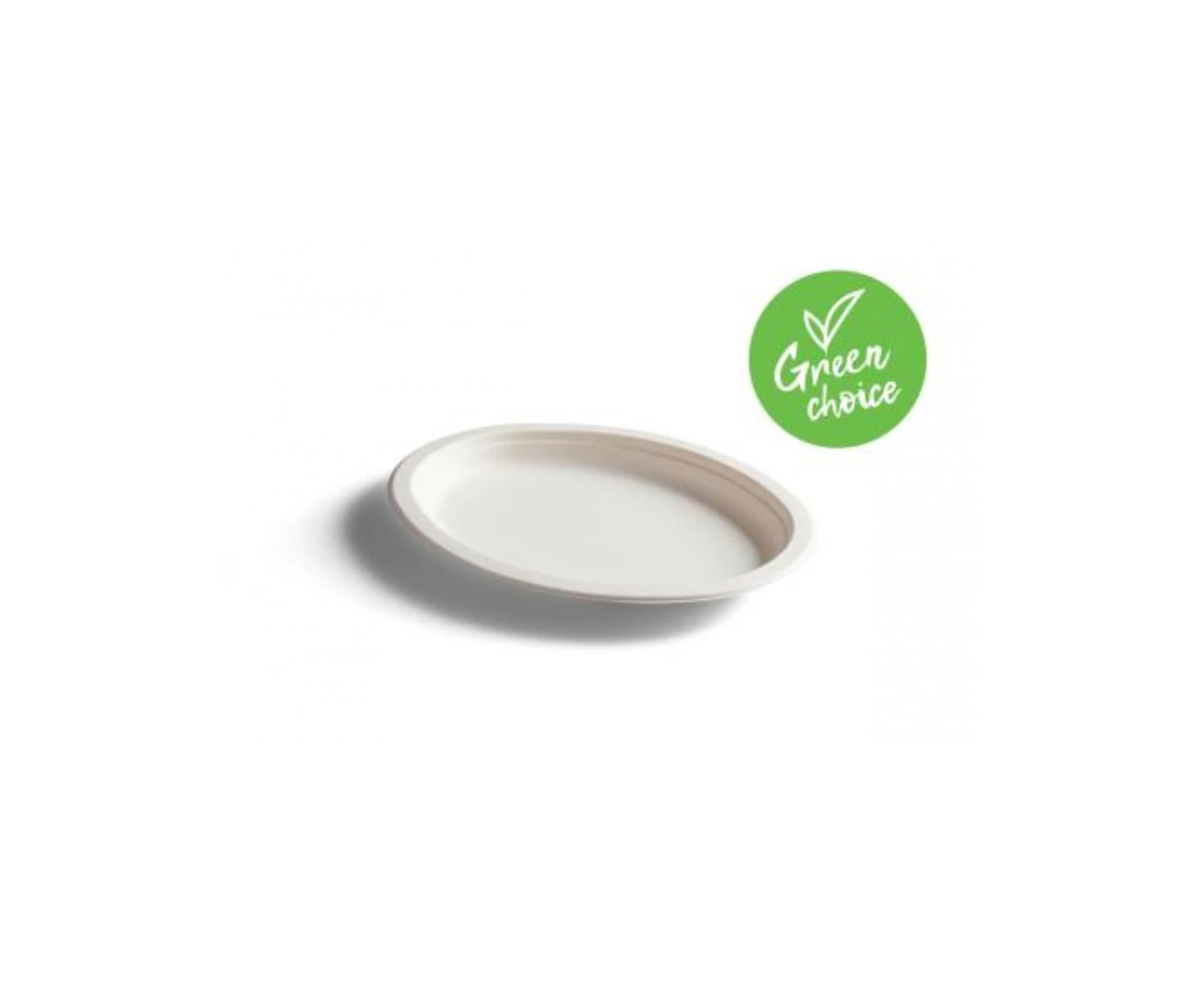 Caterers Choice Plates Oval 10 Sugarcane 50 Pack x 1