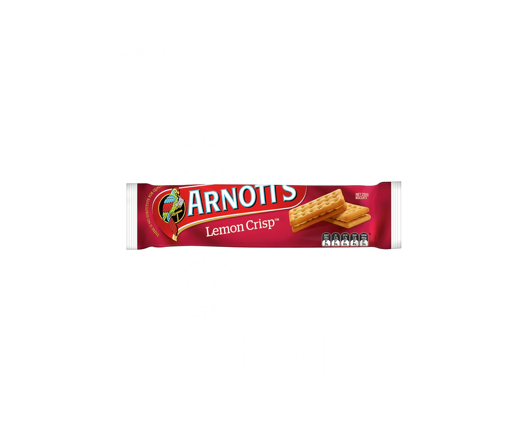 Arnotts Lemon Crisp 250g x 1