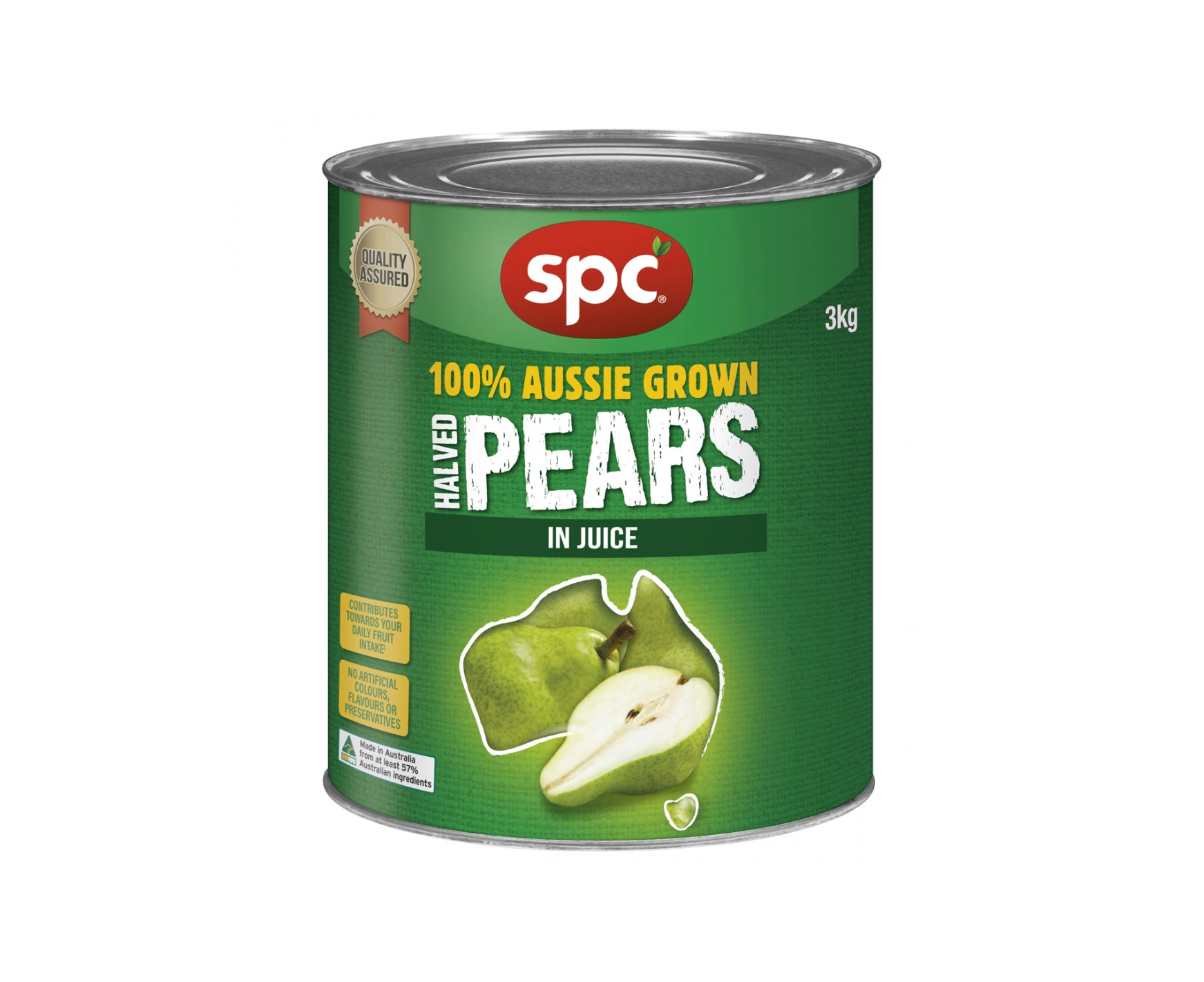 Spc Ardmona Pear Halves In Natural Juice 3kg x 1