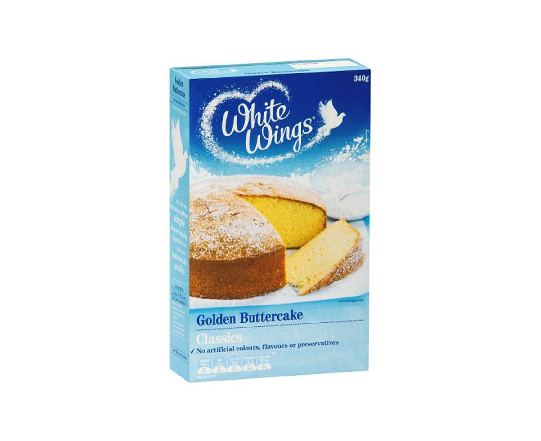 White Wings Classics Golden Butter cake Mix 340g x 1