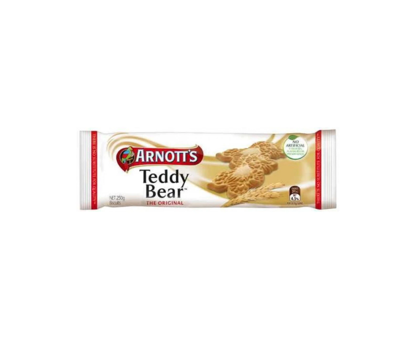 Arnotts Biscuits Teddy Bear 250gm x 1