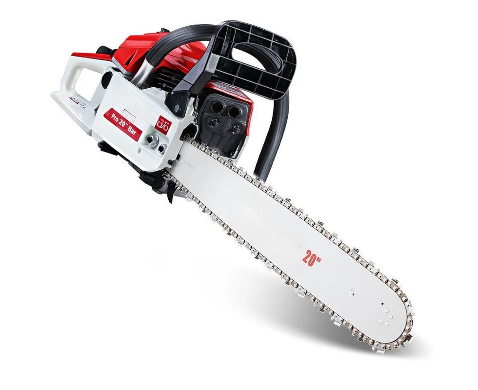 Petrol Chainsaw Commercial E-Start 20'' Bar Pruning Chain Saw Handle