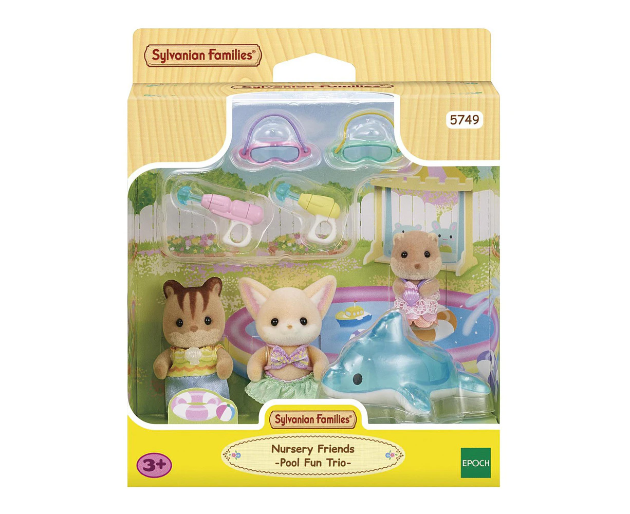 Sylvanian Families Nursery Friends - Pool Fun Trio