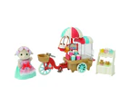 Sylvanian Families Popcorn Delivery Trike with Sheep Mother 5653