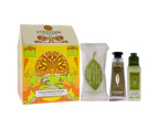 Essential Trio - Verbena by LOccitane for Unisex - 3 Pc 0.88oz Soap - Verbena Leaves, 1oz Body Lotion - Verbena, 0.3oz Hand Cream - Verbena