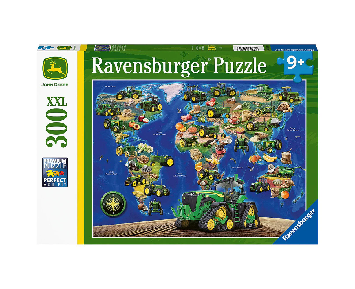 300pc Ravensburger World of John Deere Jigsaw Kids/Childrens Puzzle Pieces 9Y+