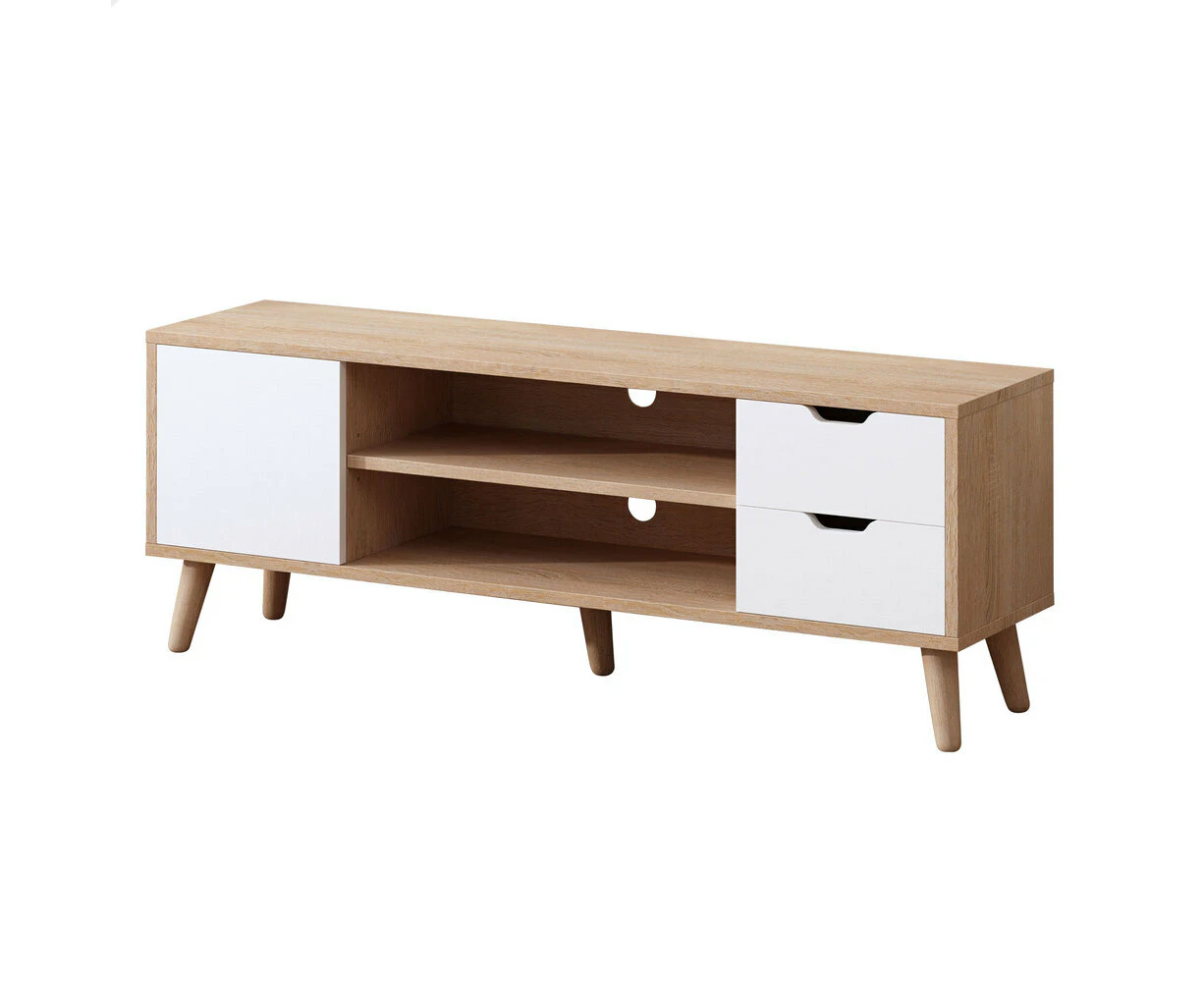 ALFORDSON Entertainment Unit 120cm TV Stand Oak