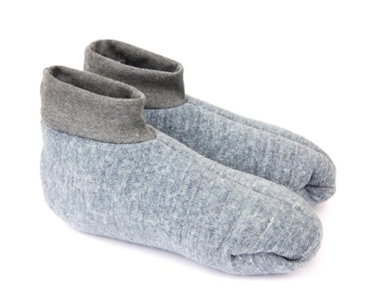 Original Ugg Australia Sheepskin Lined Wool Socks Grey