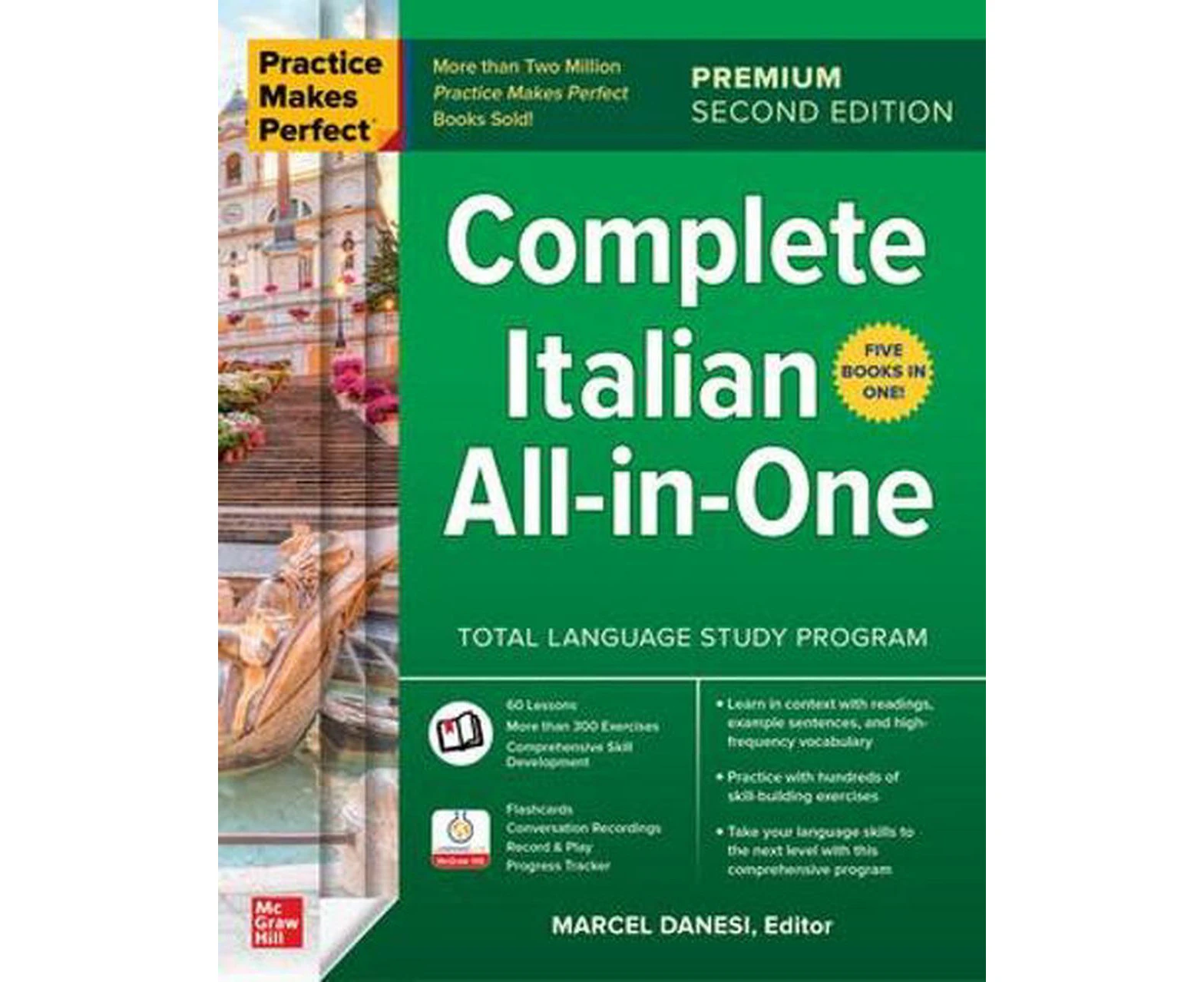 Practice Makes Perfect: Complete Italian All-in-One, Premium Second Edition