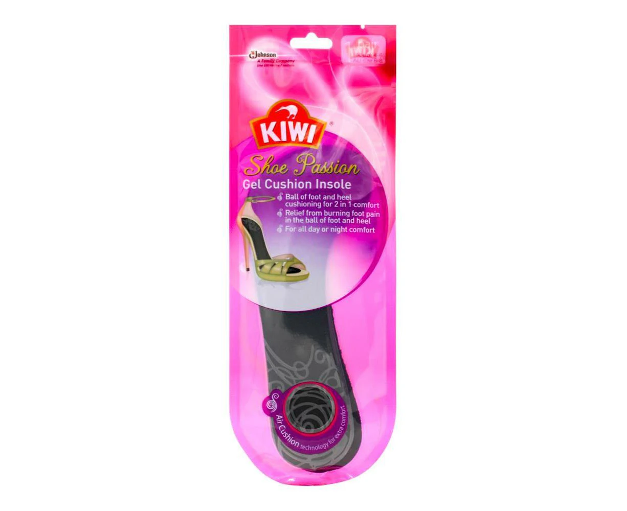 Kiwi 1 Pair Shoe Passion Gel Cushion Insole