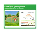 ALFORDSON Greenhouse Walk-in Tunnel Garden Storage 6mx3mx2m